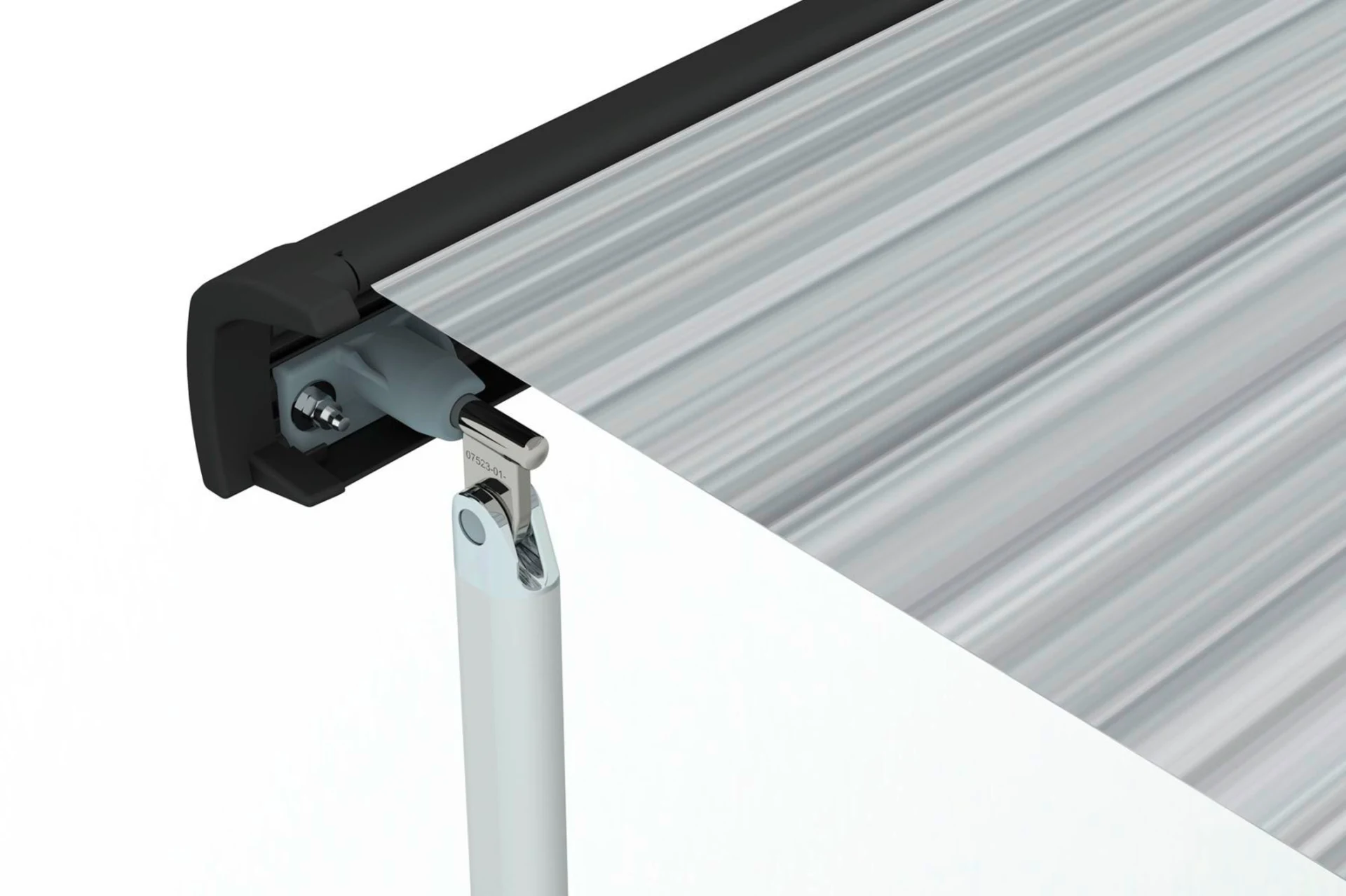 Fiamma Dachmarkise F40 Van 270 cm für VW T5 / T6 (Deep Black / Royal Grey)
