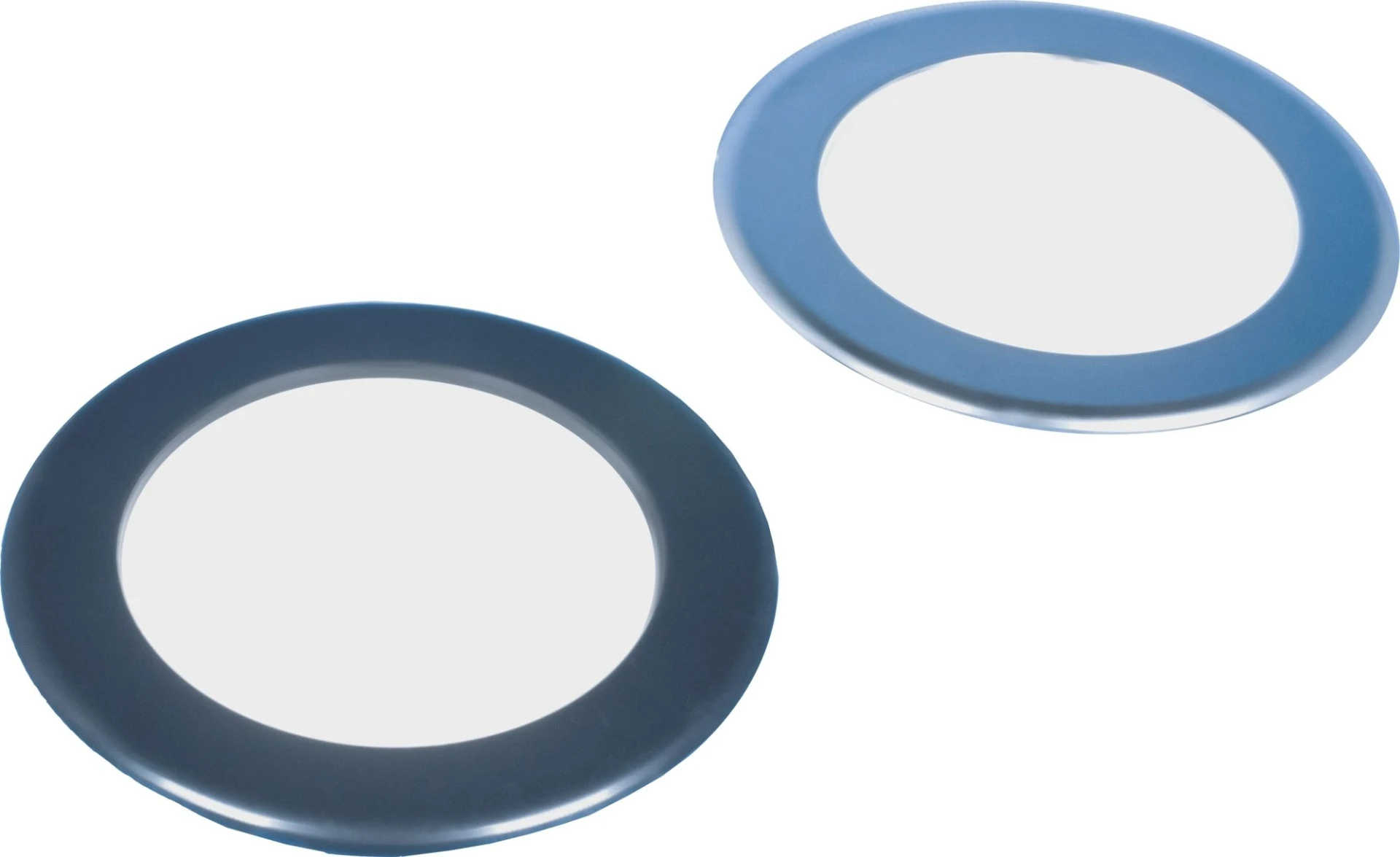 Frilight Einbauspot Vega 75, 6SMD, mattchrom, Opalglas, mit Touch-Schalter