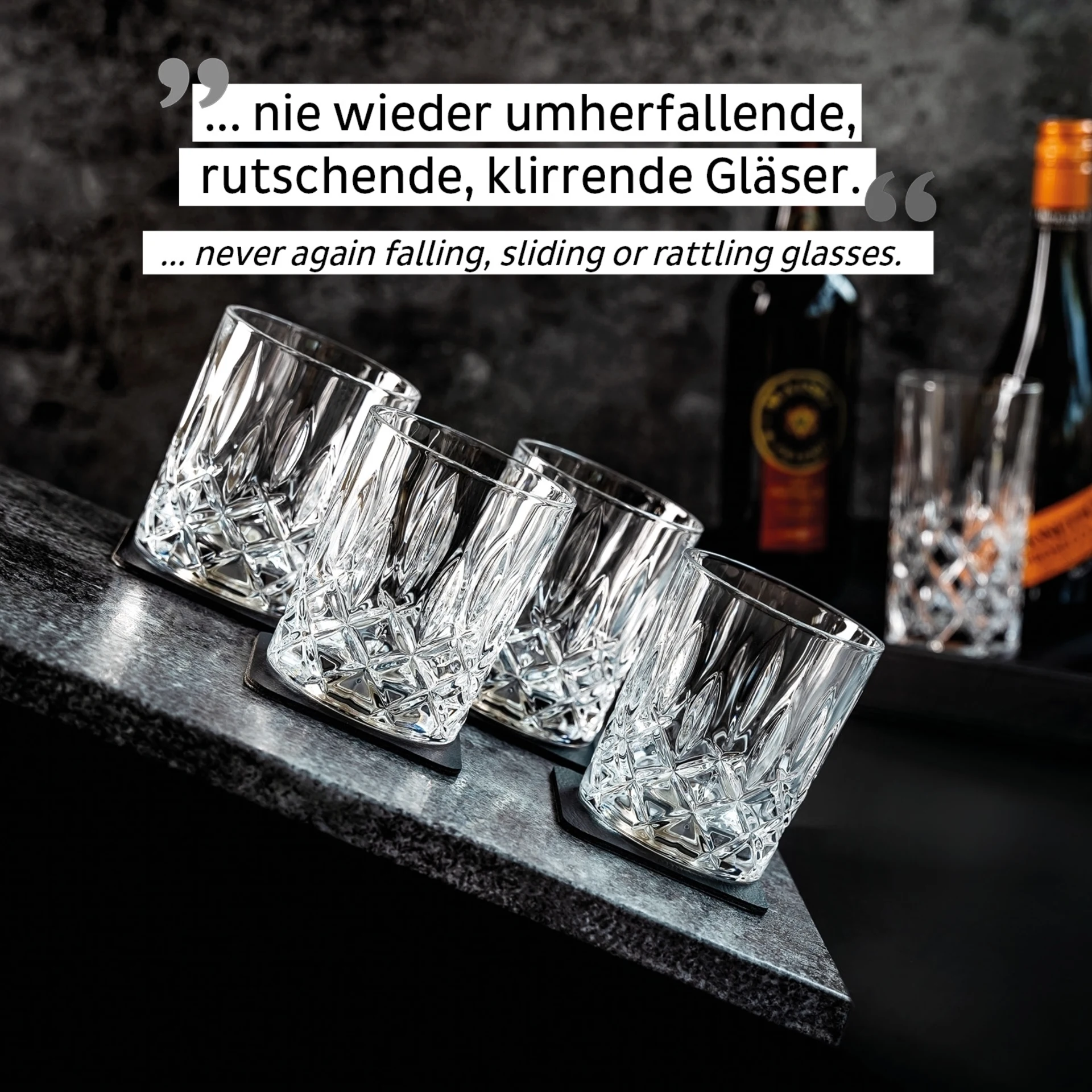 silwy® Magnet-Kristallgläser WHISKY