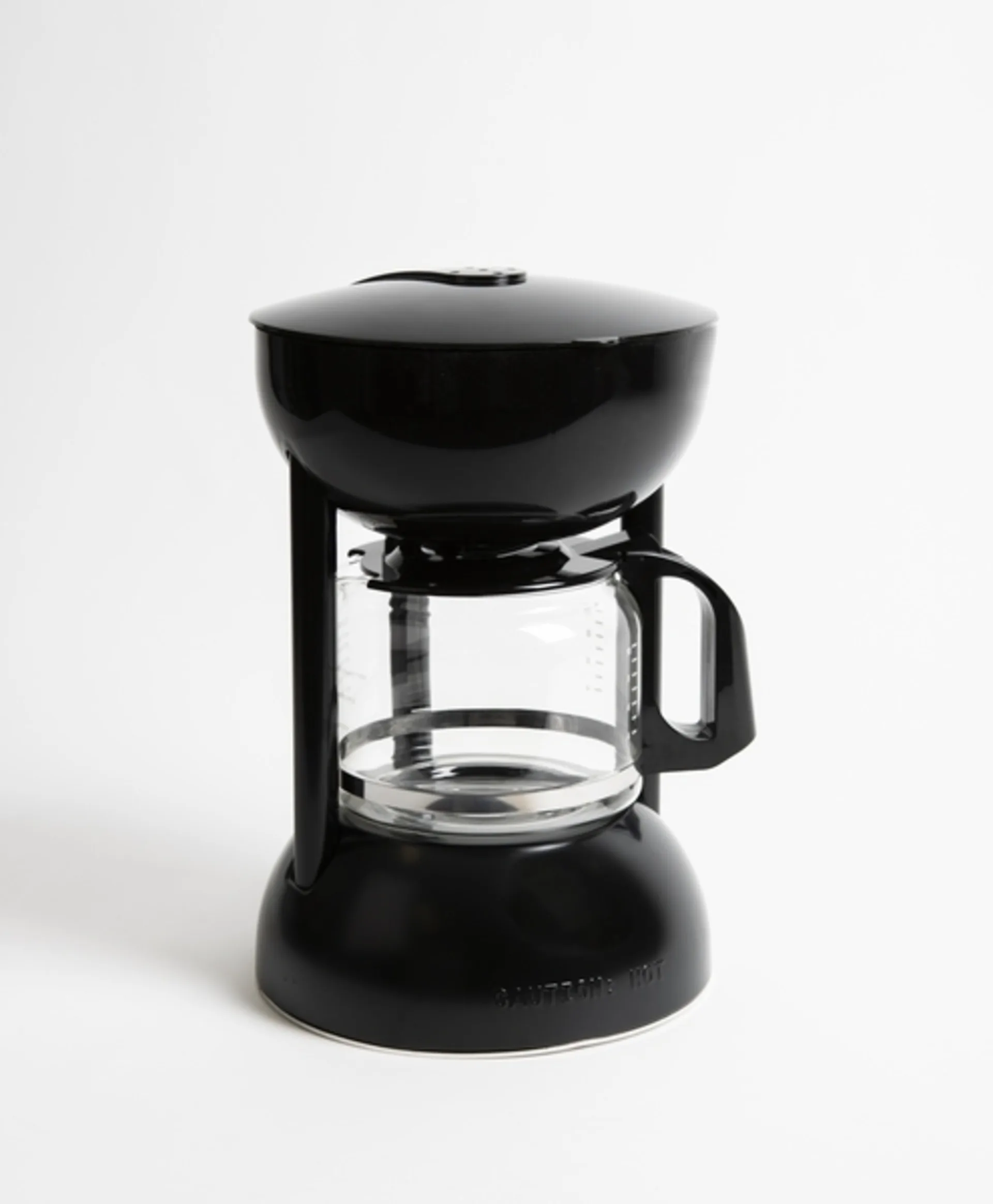 CAMP4 Kaffeemaschine für Gaskocher, 10 Tassen, schwarz