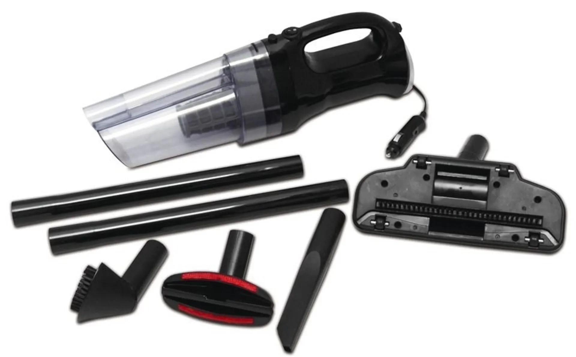 Carbest Pro-Cyclone aspirateur à main avec accessoires 12Volt/150W - aspirateur à main sans sac