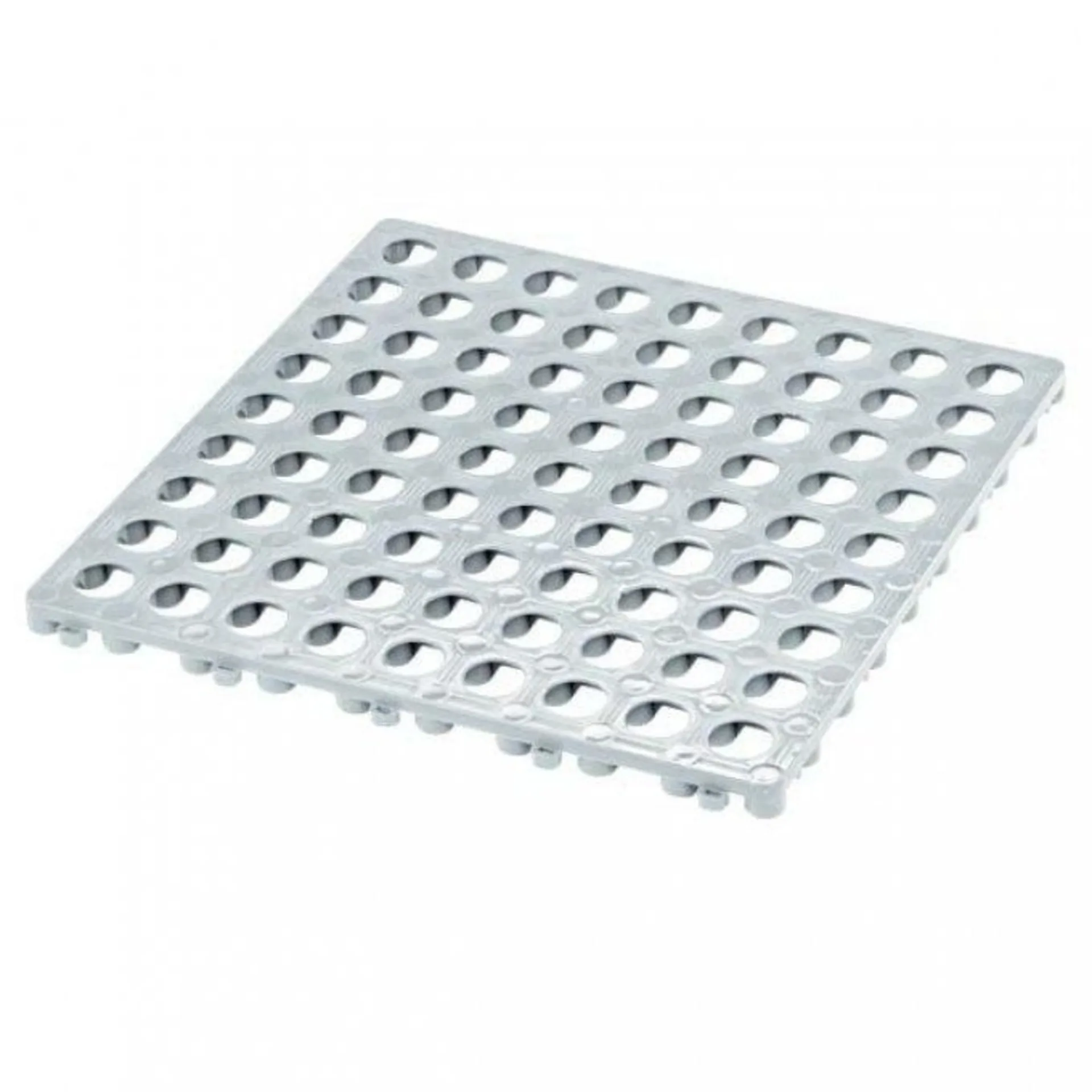 Grille en plastique gris 49,5 x 49,5 cm