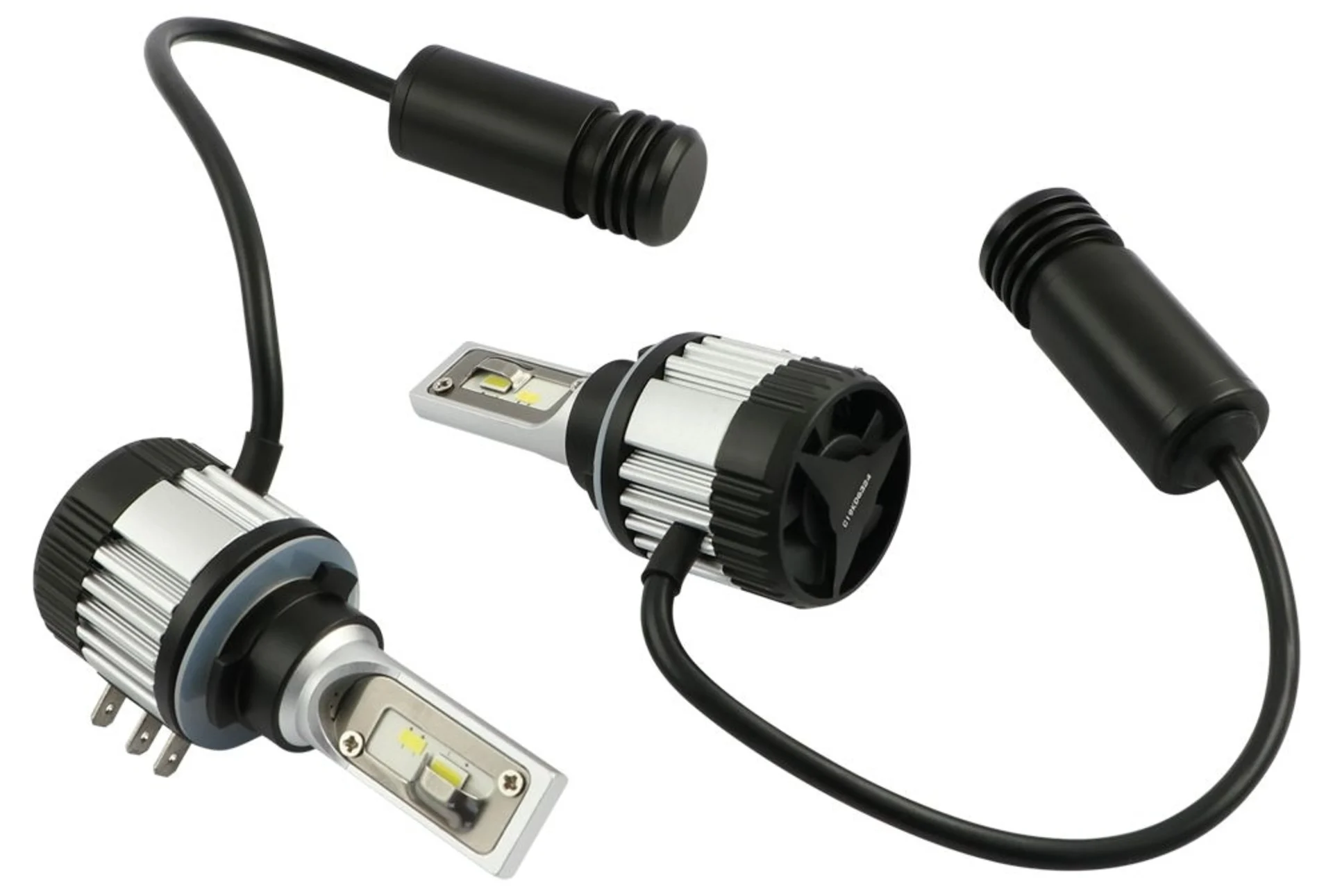 2 Stk. H15-LED Lampen 12/24V 4000lm PGJ23T-1, Philips ZES LED’s, 23W, 6000K