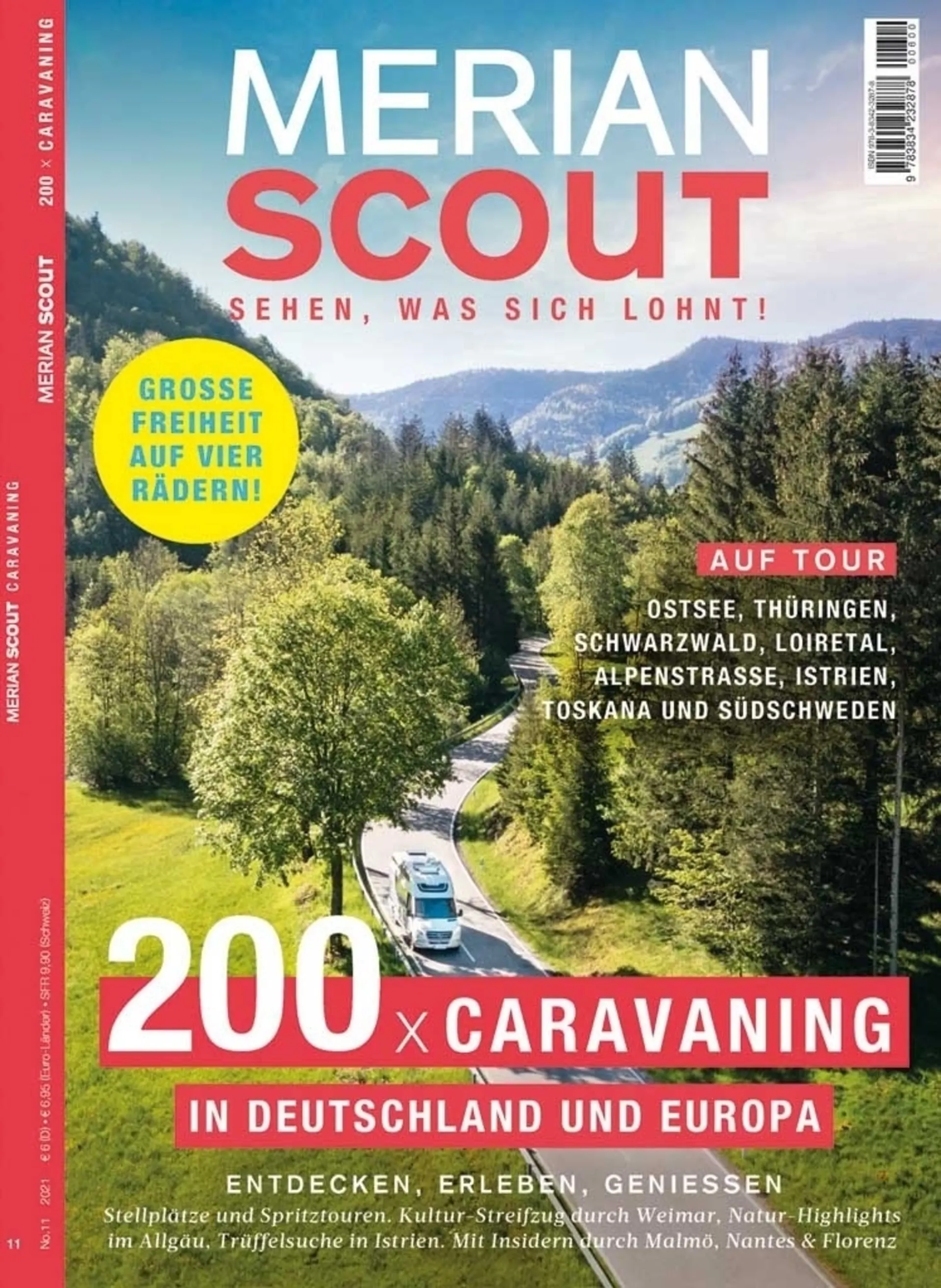 Merian Scout Caravaning en Europe