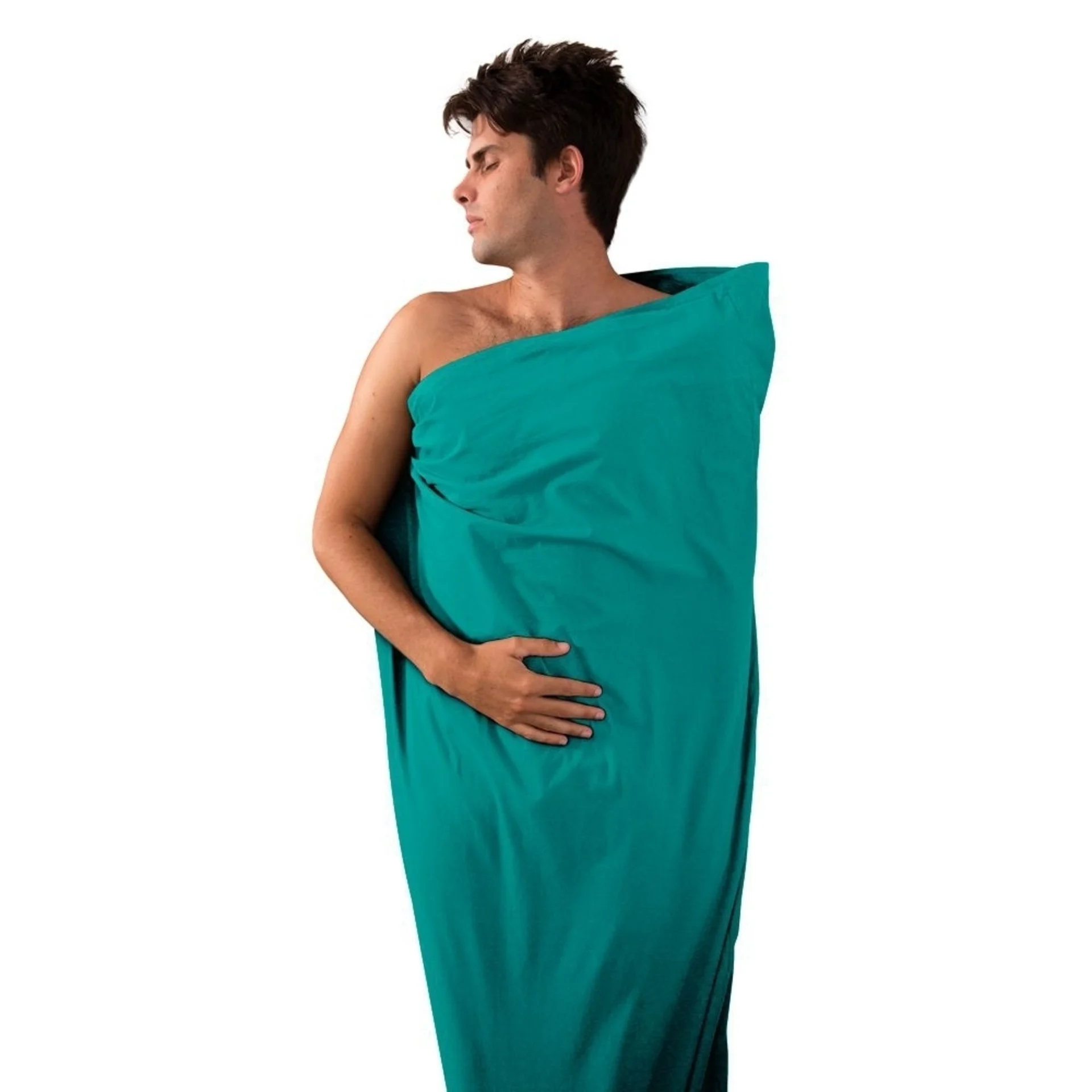 Sea to Summit Premium Cotton Travel Liner Standard Sac de couchage de voyage Inlett Sea foam