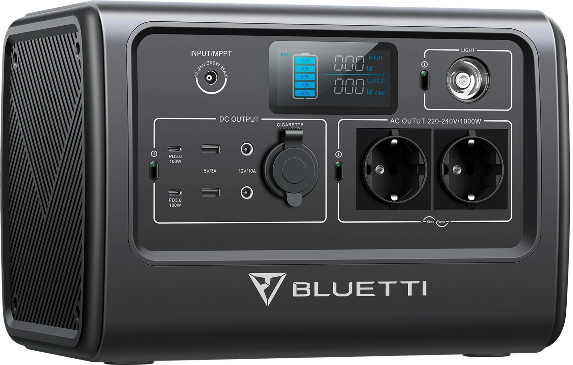 Station d'alimentation portable BLUETTI EB70 - Gris - UE