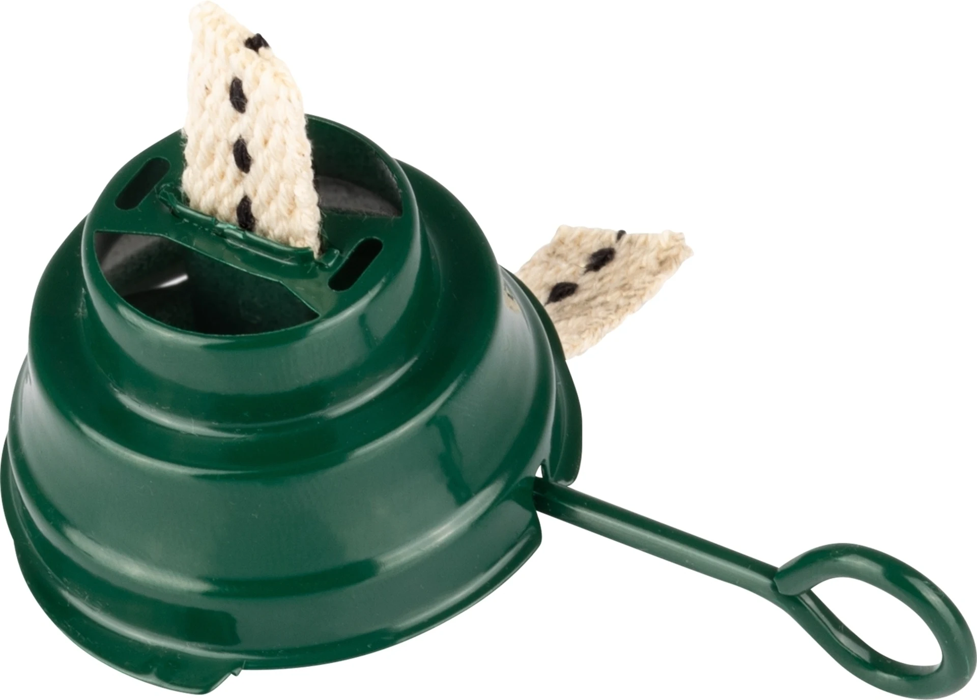 Feuerhand Farbiger Brenner mit Docht für Feuerhand 276 moosgrün