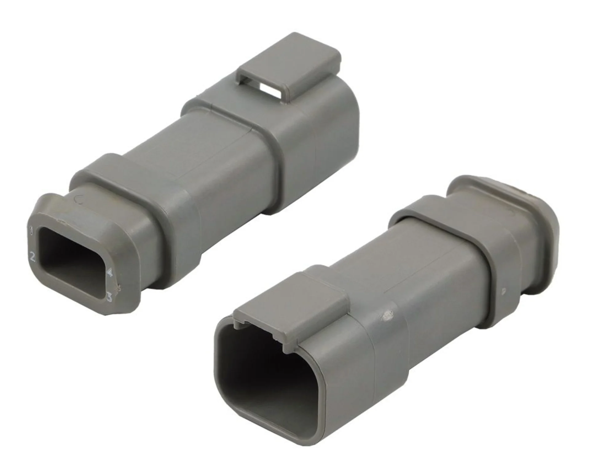 "Deutsch" Steckdose - 4 pol. mit Adapter