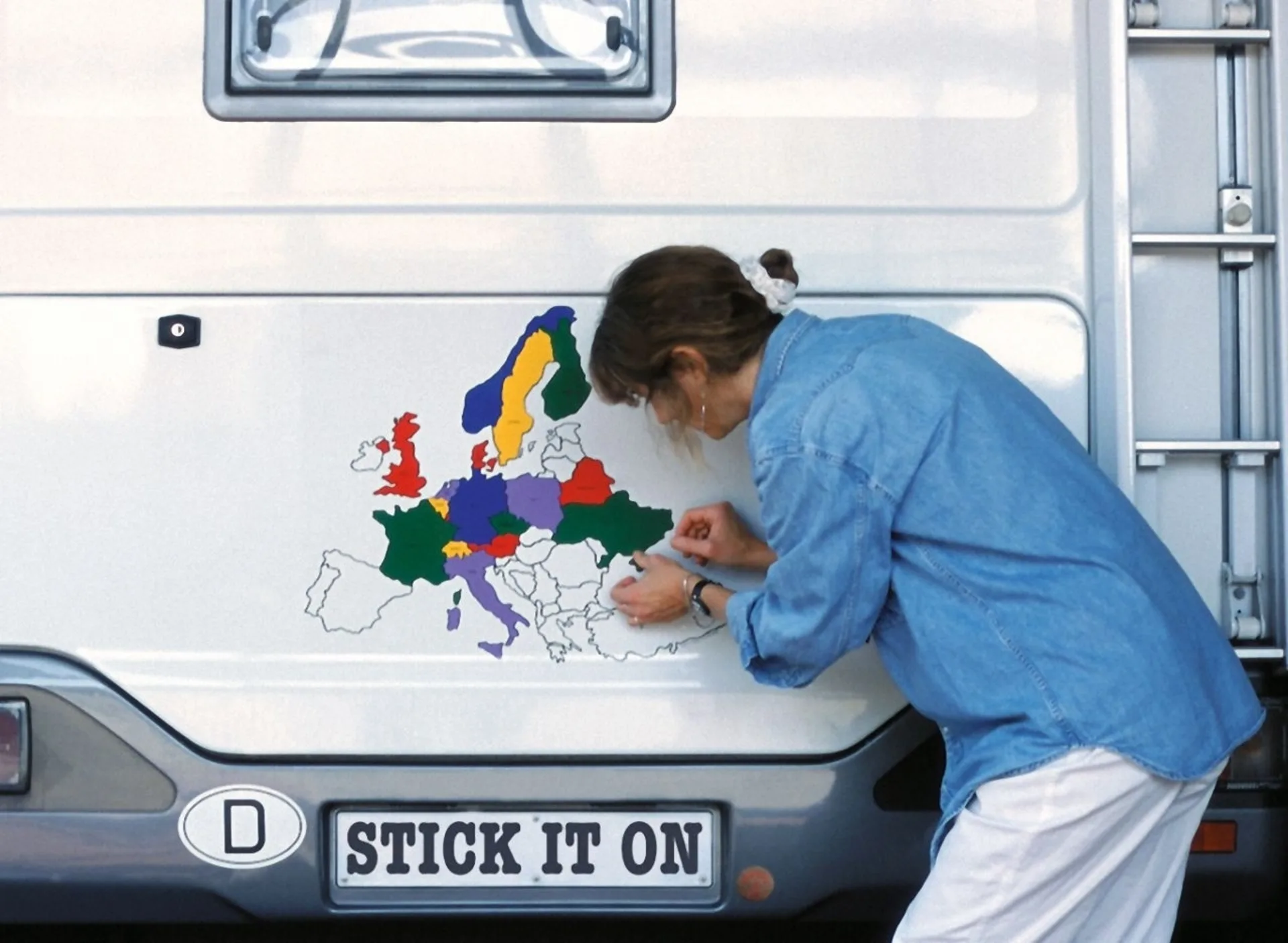 Kit d'autocollants européens