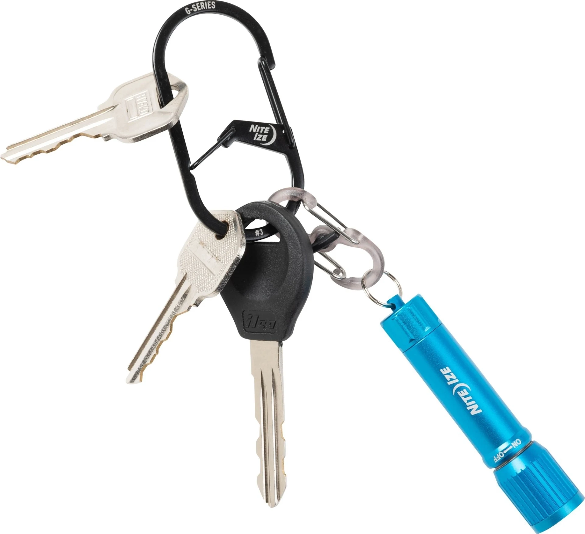 Nite Ize Karabiner G-Series 3 schwarz