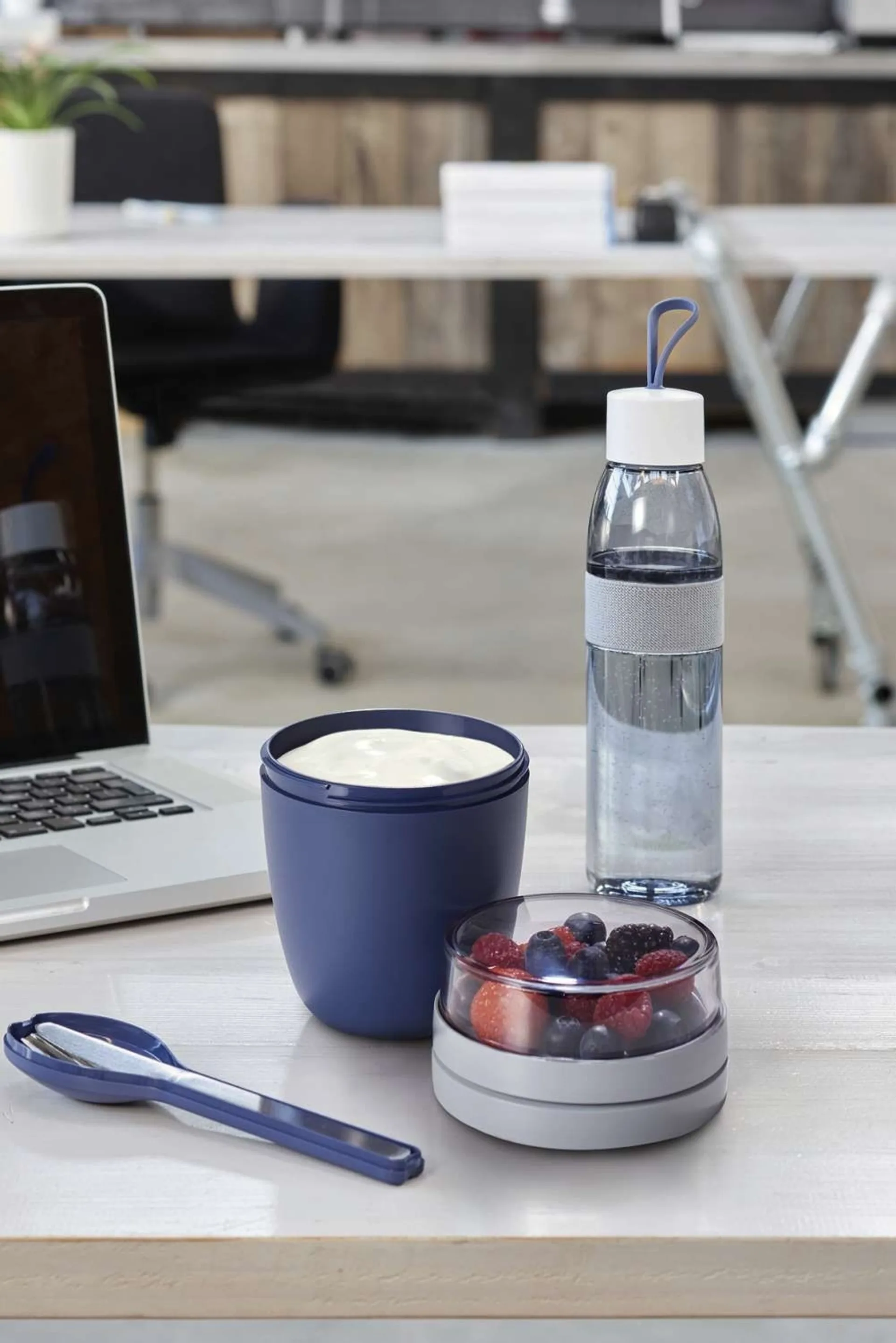 Mepal Lunch Pot Ellipse récipient pour aliments 700 ml nordic denim
