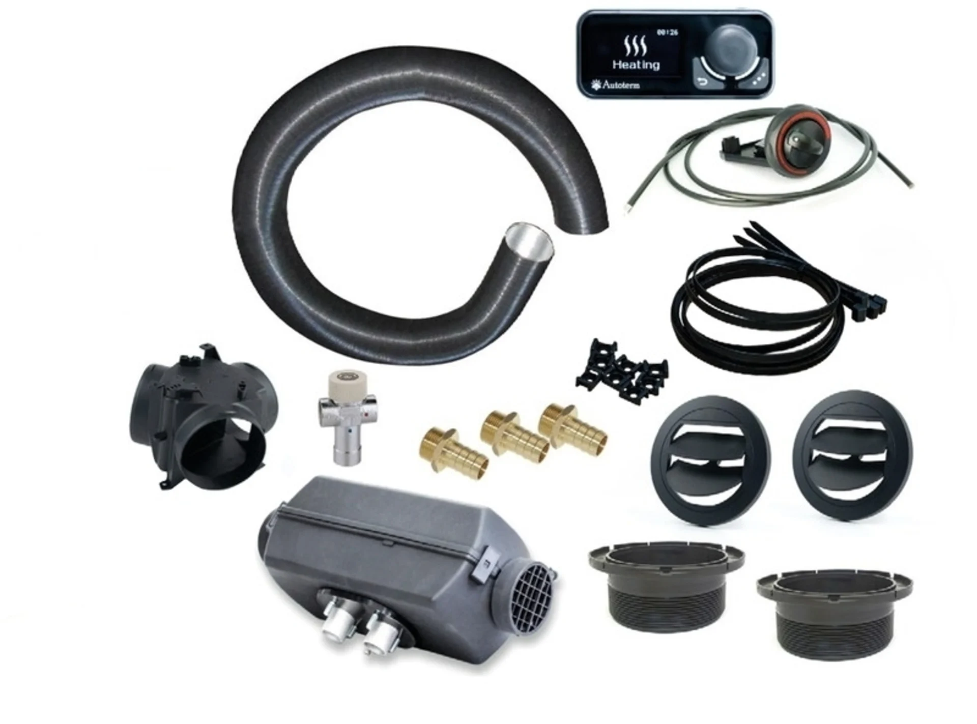 kit de douche chaude de 6 litres avec 230V/500W et Air 4D kit de douche chaude de 6 litres avec 230V/500W et Air 4D
