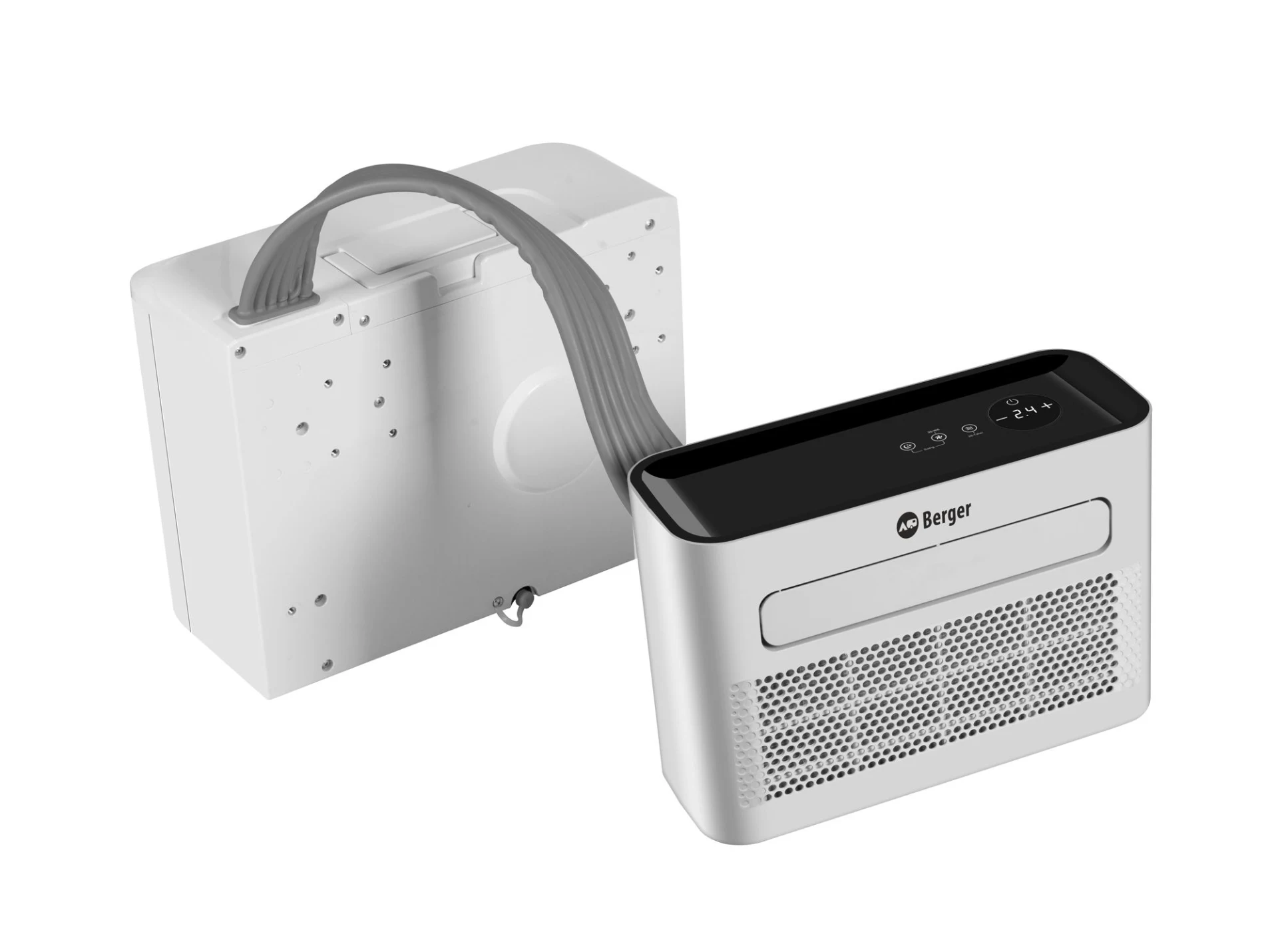 Climatiseur split mobile Berger Arktar 5000 Pro avec chauffage, 5 000 BTU, 1 465 W / 560 W