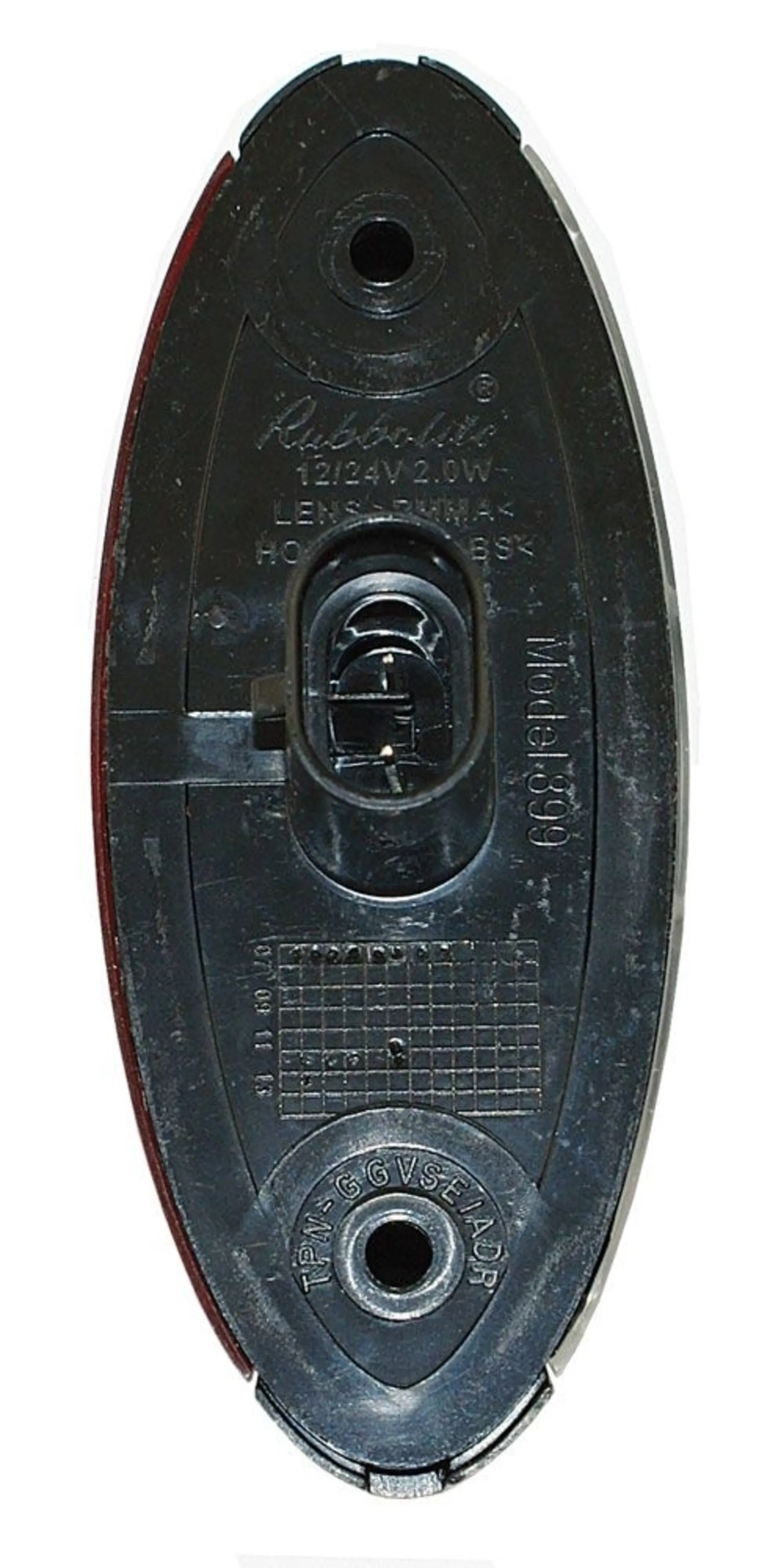 Rubbolite - LED Umrissleuchte rt/ws 12/24V