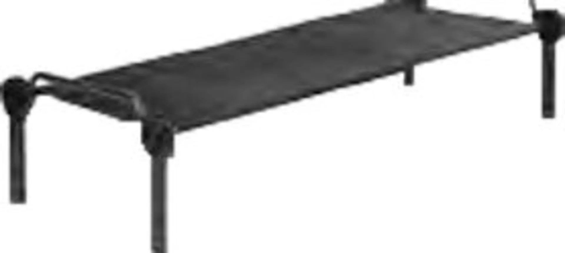 Disc-O-Bed ONE L noir 201 x 66 cm