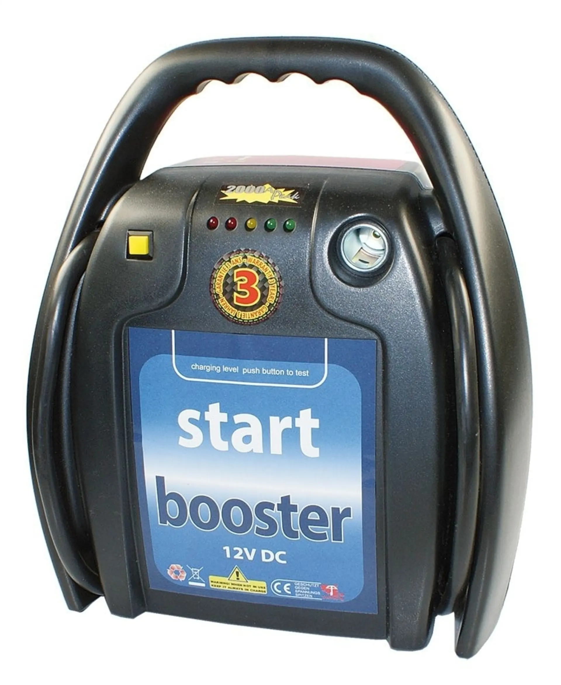 Start Booster 12V 2000A-peak 18Ah