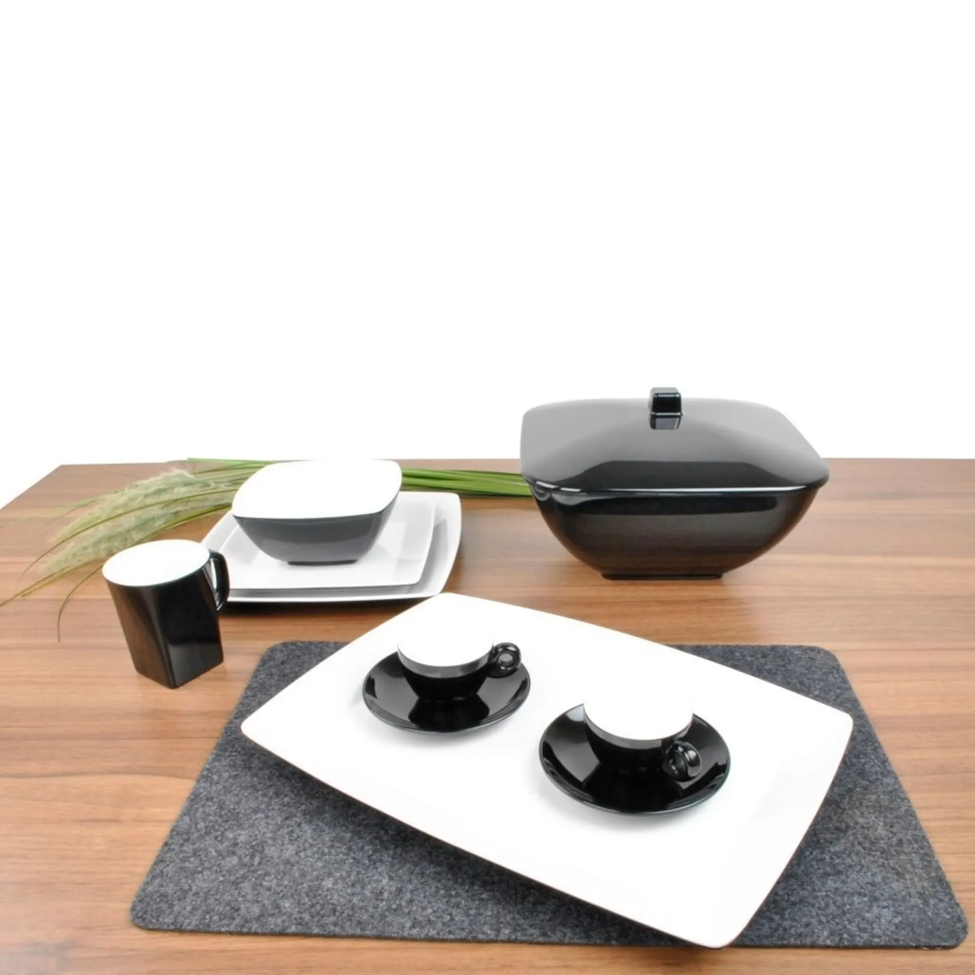 Gimex Quadrato Melamin Geschirr-Set 16 tlg.