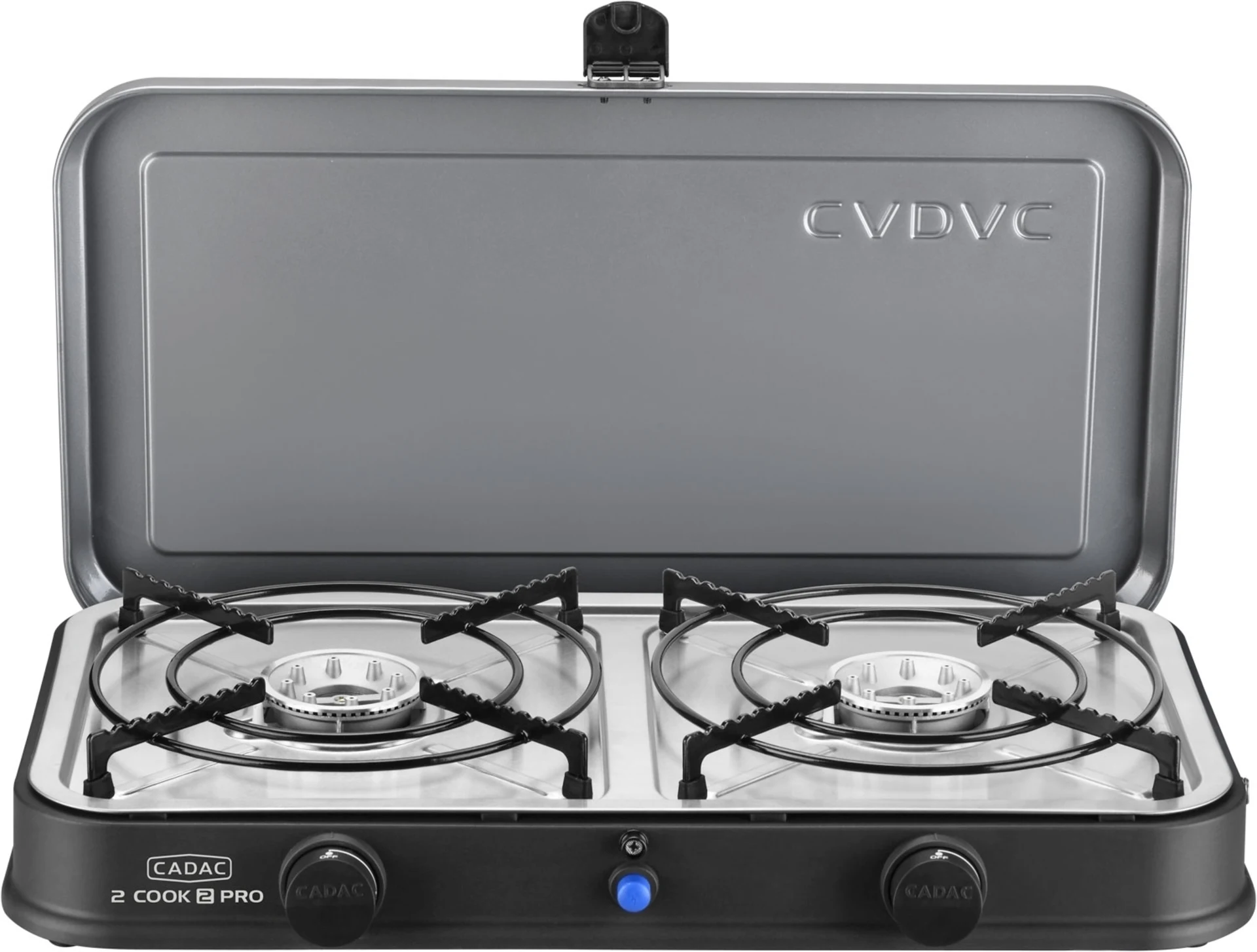 Cadac 2 Cook 2 Pro Deluxe Réchaud à gaz à 2 feux / barbecue 50 mbar
