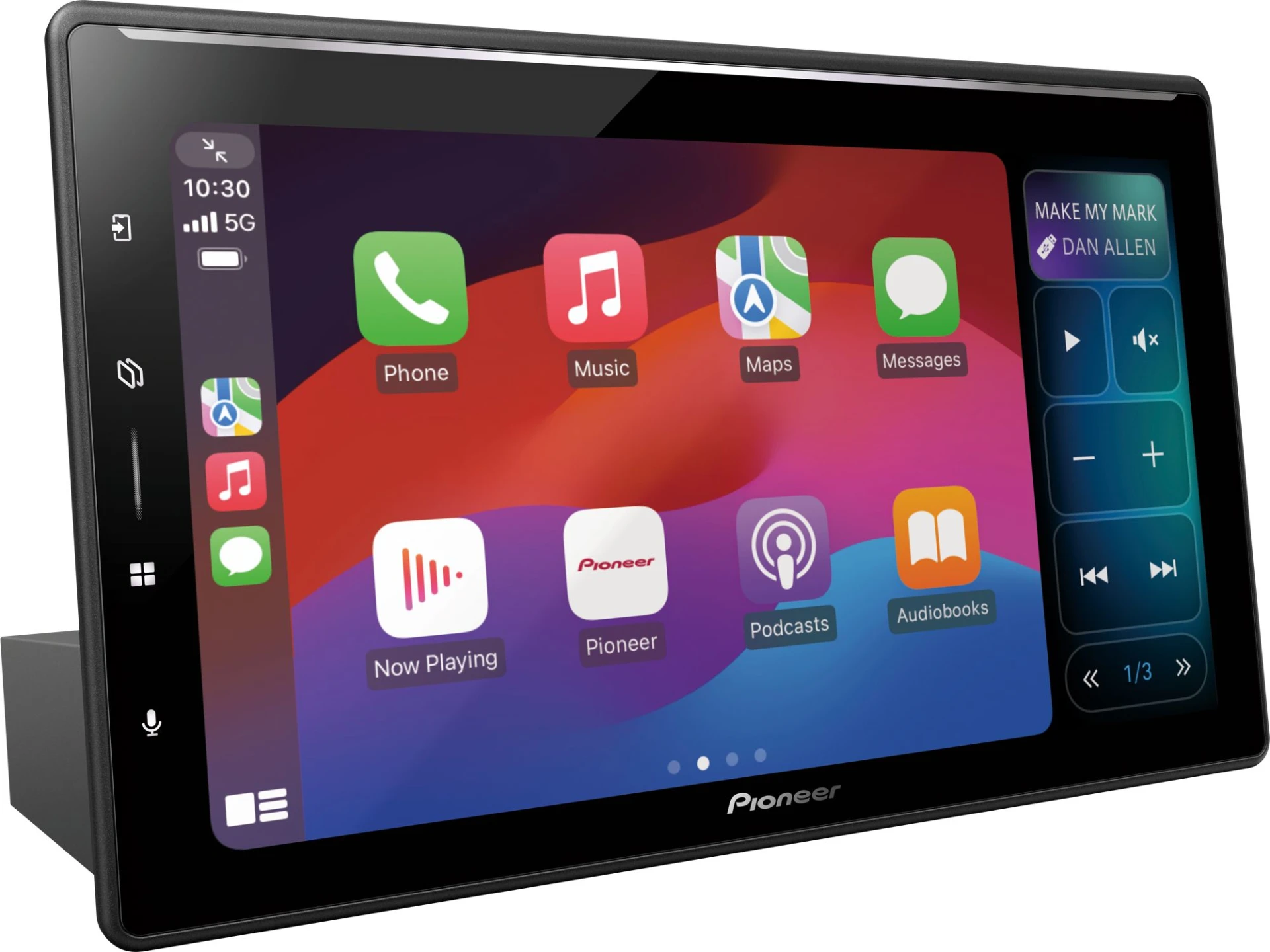 Pioneer 10 Zoll Moniceiver Kit inkl. Reisemobil Navi-App 3J Kartenupdate für Fiat Ducato 8 / 9