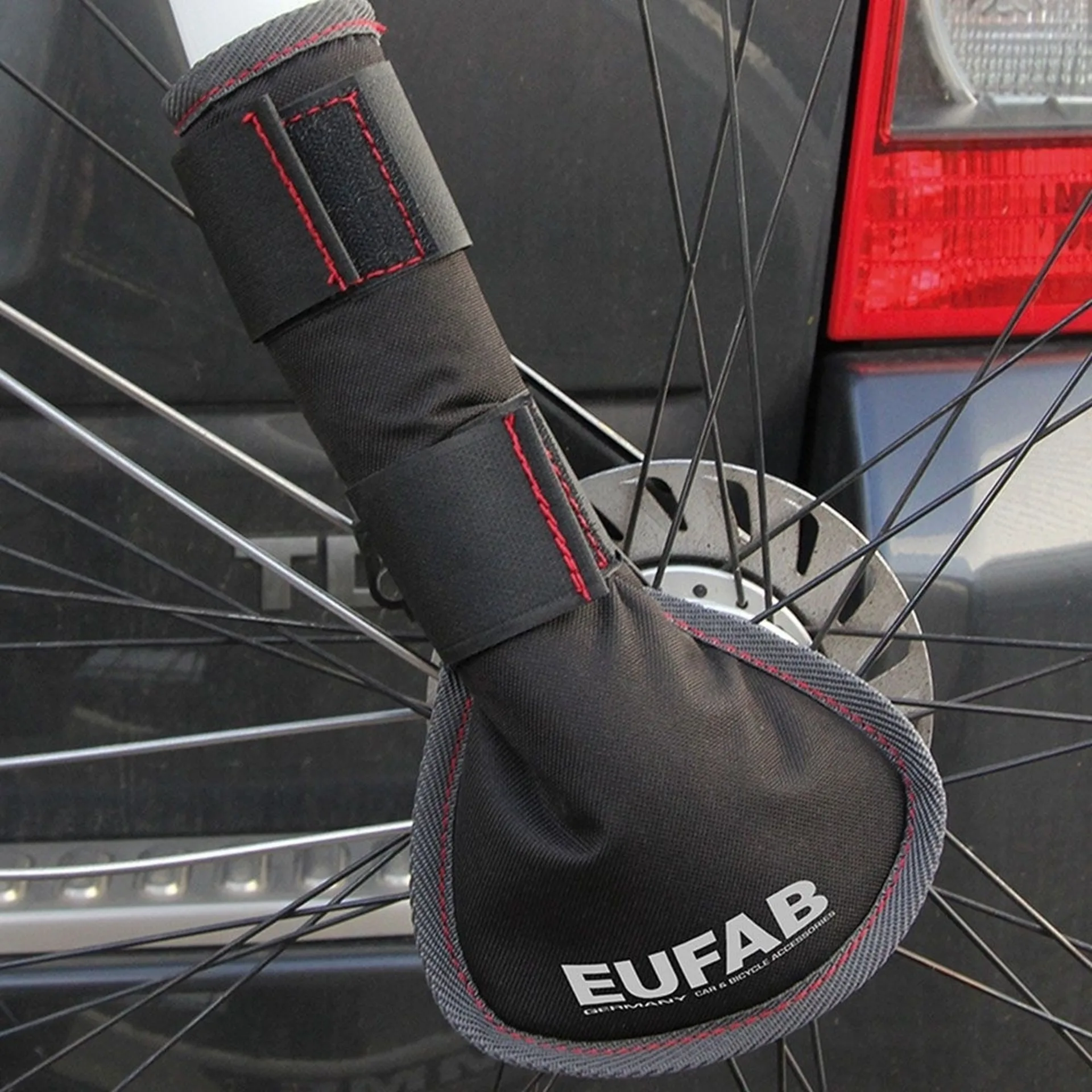 Protection de transport pour vélo Eufab 6 pièces
