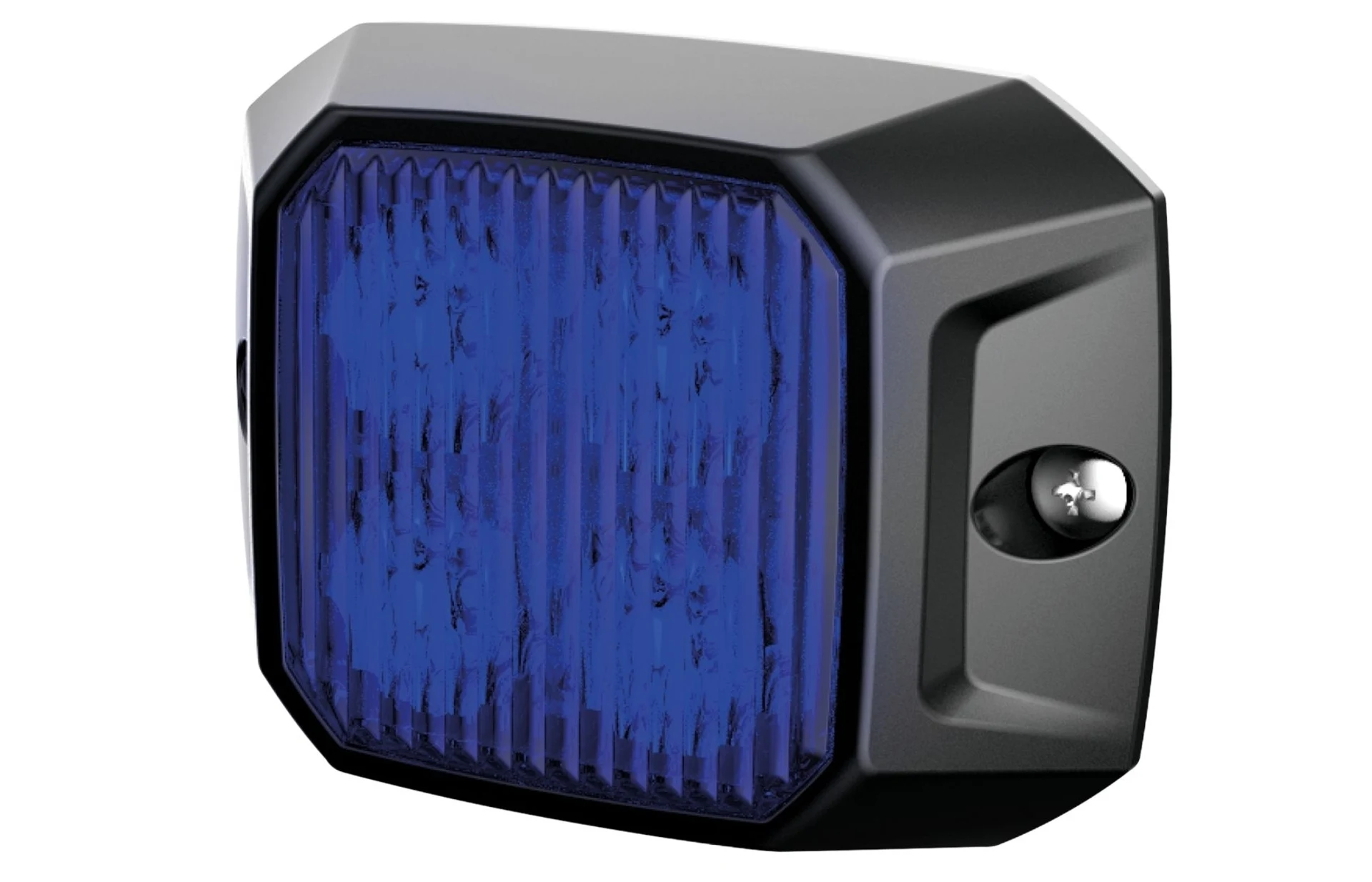 LED-Blitzleuchte blau, 12/24 V