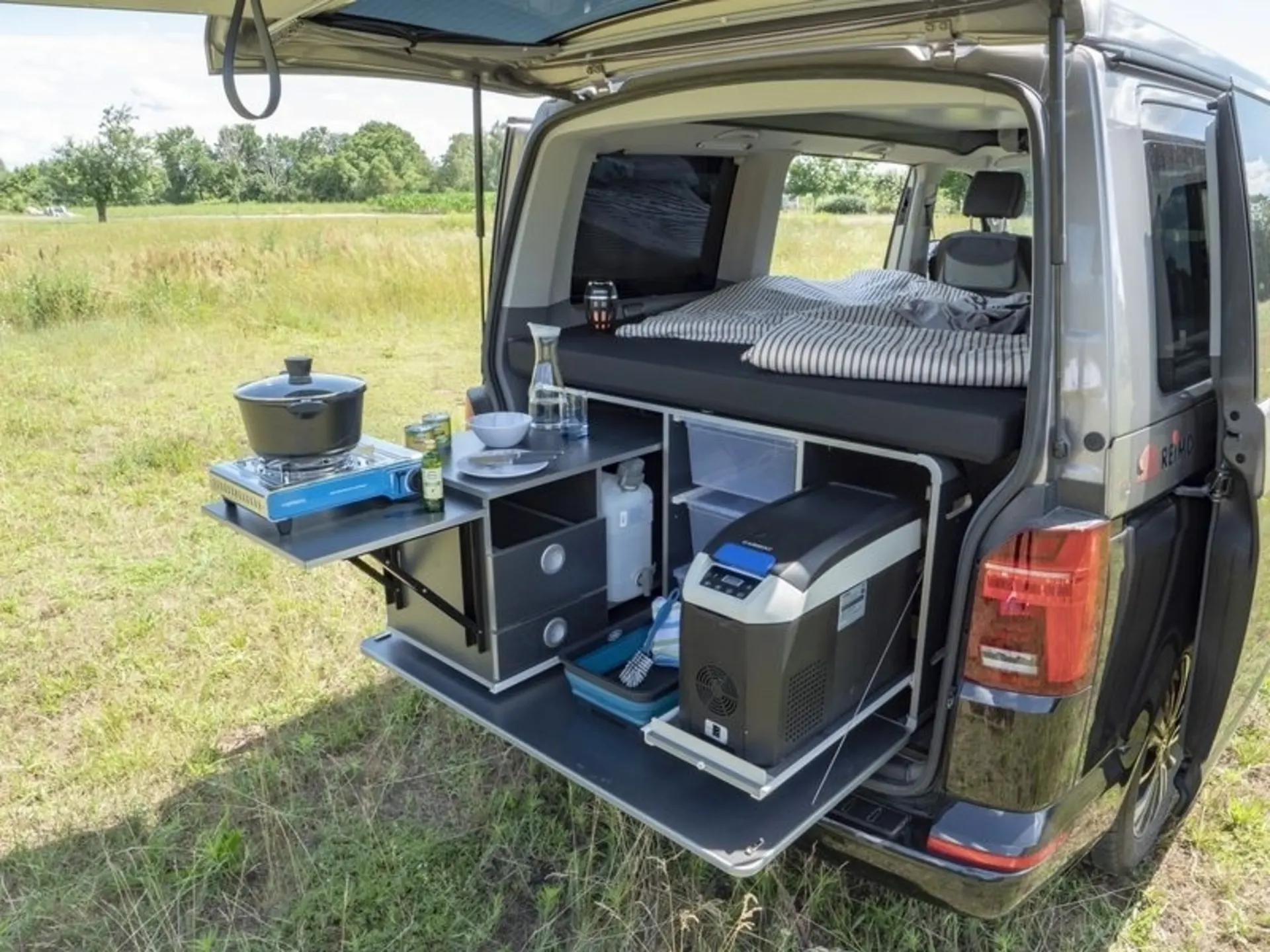CampingBox flexible pour VW T6.1/T6/T5 - Empattement long et court, break et caravelle