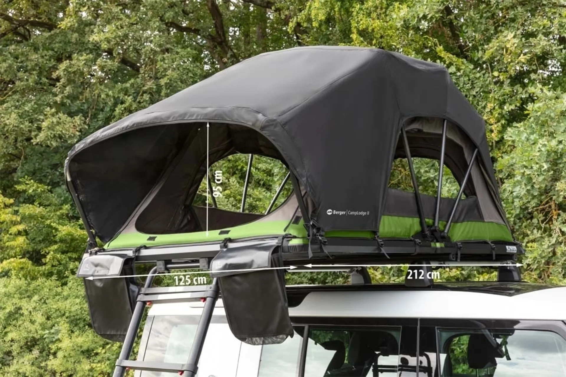 Tente de toit Berger CampLodge pour 2 personnes Tente de toit Berger CampLodge pour 2 personnes