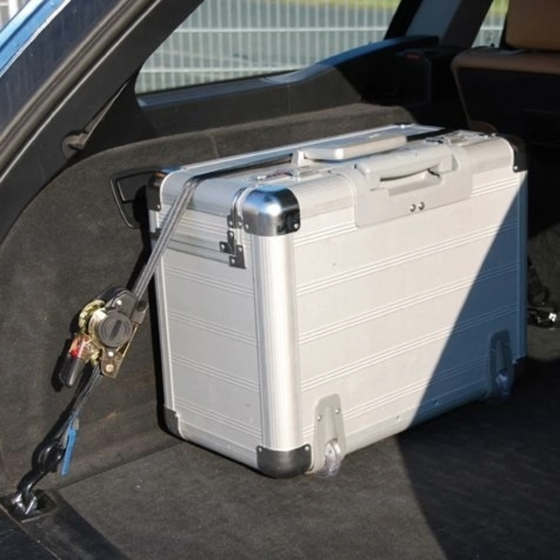 Sangle d'arrimage Auto Cargo Belt Sangle de serrage avec enrouleur automatique