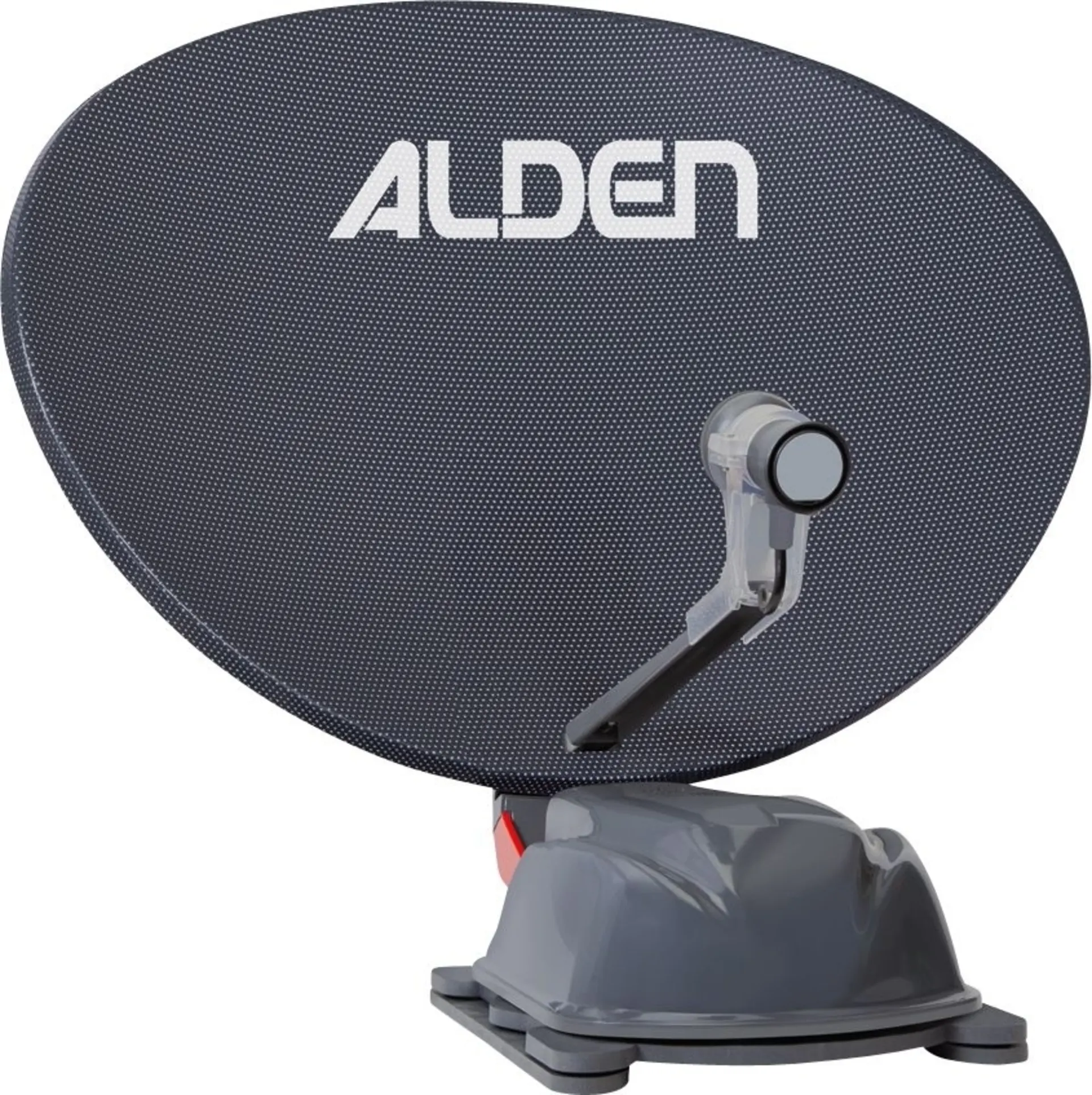 Alden AS2 80 HD Platinium vollautomatische Sat-Anlage Single-LNB inkl. S.S.C. HD-Steuermodul und Ultrawide LED TV 24 Zoll