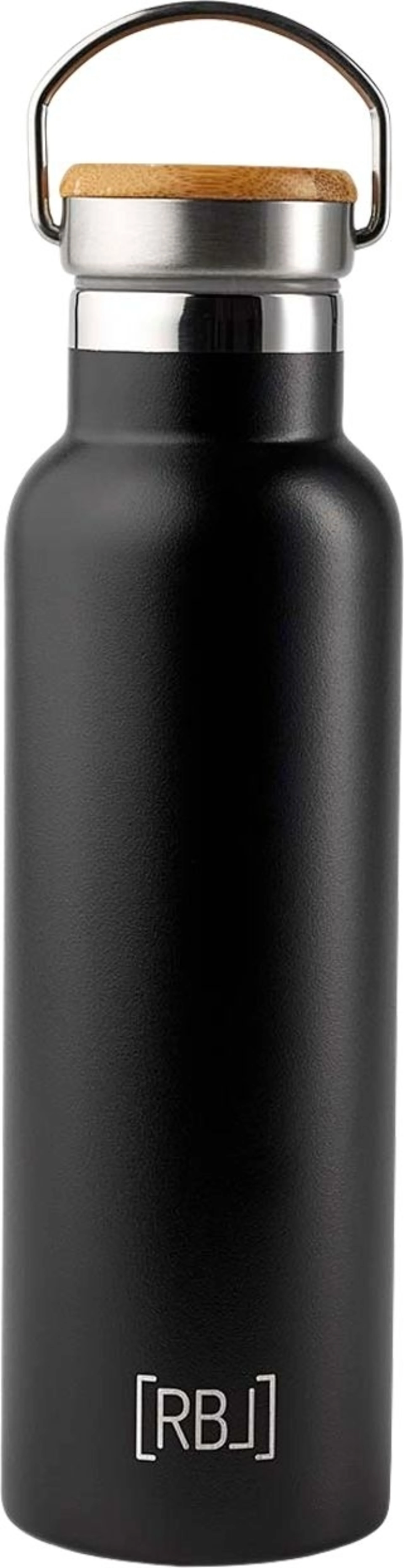 Bouteille isolante Rebel Outdoor en acier inoxydable 600 ml noir