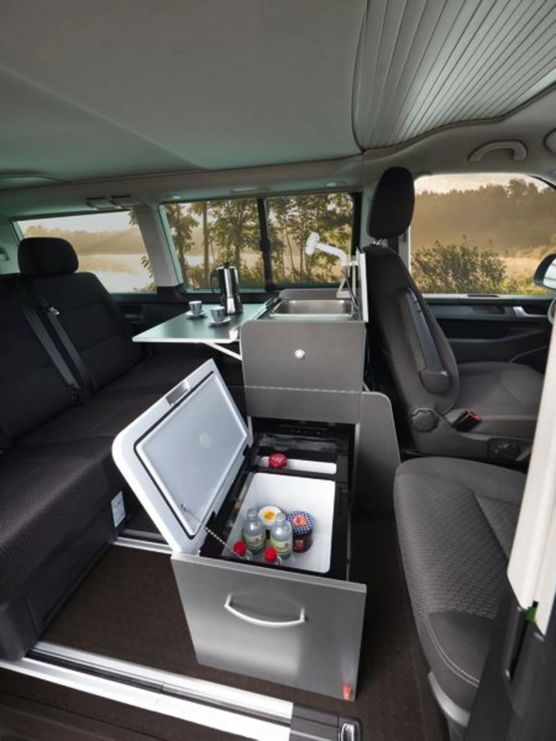 Calicook Küche für VW T5/T6 Multivan und VW T5/T6 California Beach