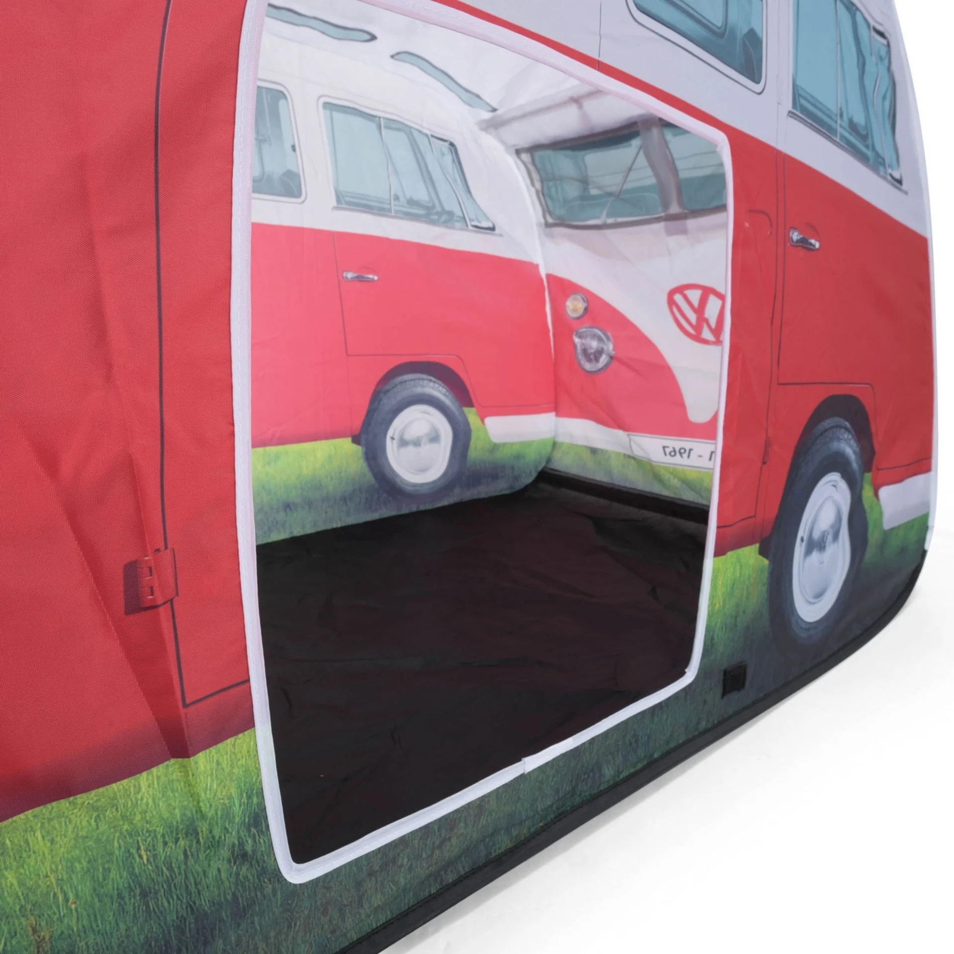 VW Collection T1 Bulli Kinder Pop-Up-Spielzelt rot für 1 Person