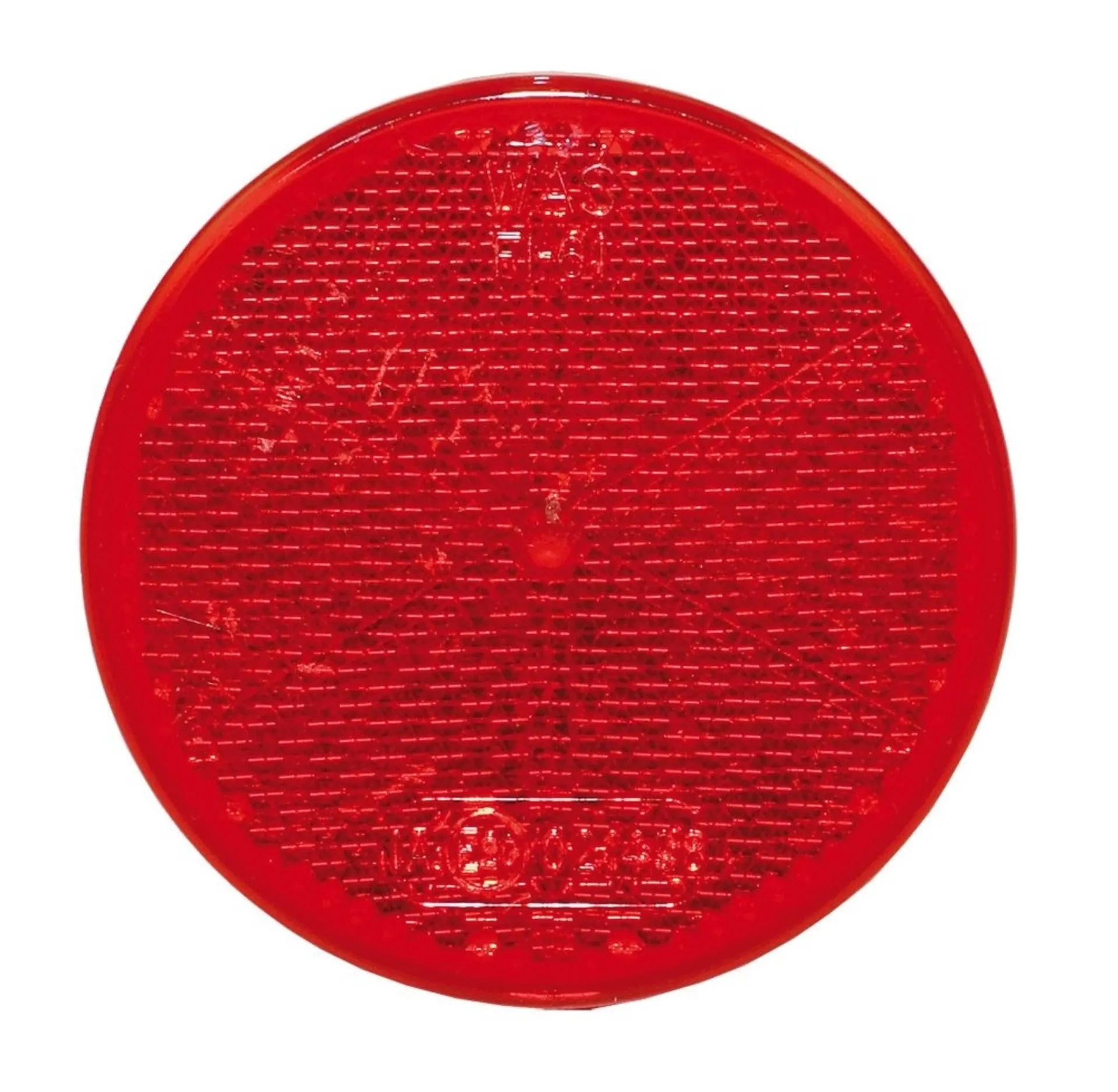 Rückstrahler rot ø 60mm ohne Loch ø 60mm selbstklebend Rückstrahler rot ø 60mm ohne Loch ø 60mm selbstklebend