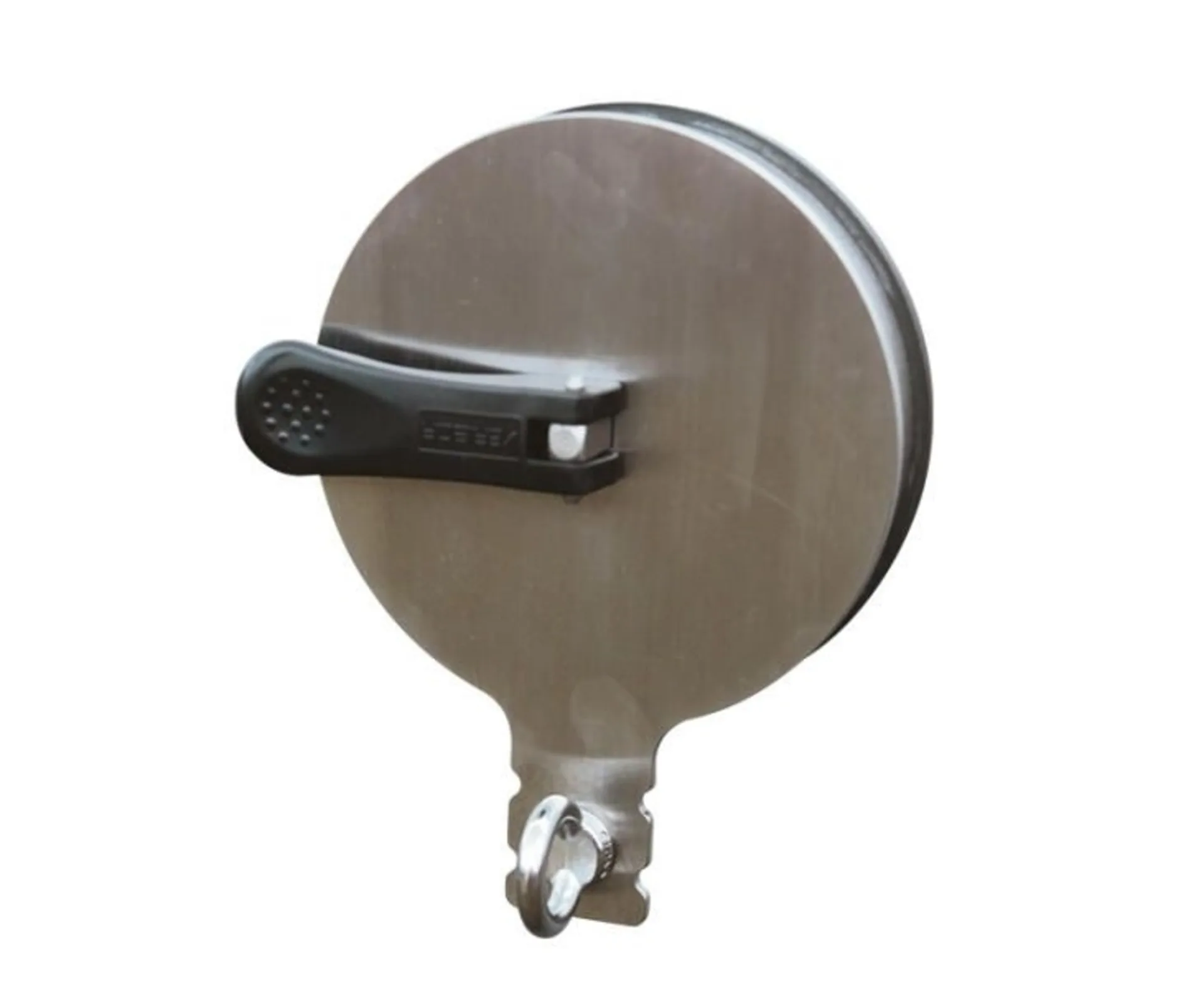 Support de haubanage en acier inoxydable avec anneau et ventouse pliable