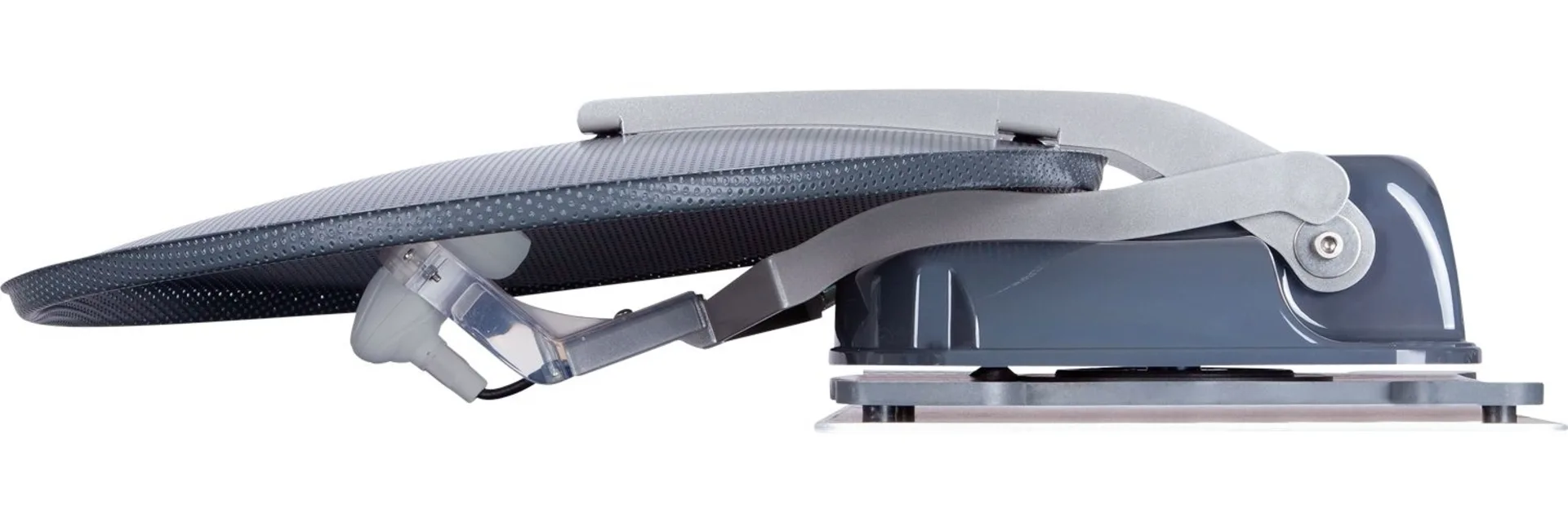 Alden Onelight 60 HD EVO vollautomatische Sat-Anlage mit Ultrawide LED Fernseher 22 Zoll Platinum