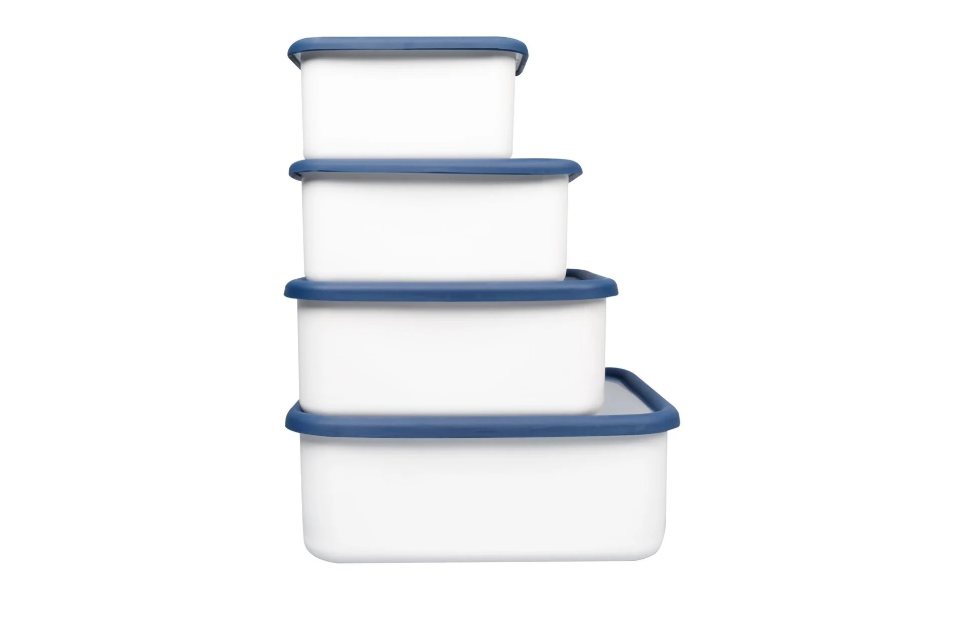 HoneyWare Emaille Frischhaltedose S hoch 0,7 Liter blau