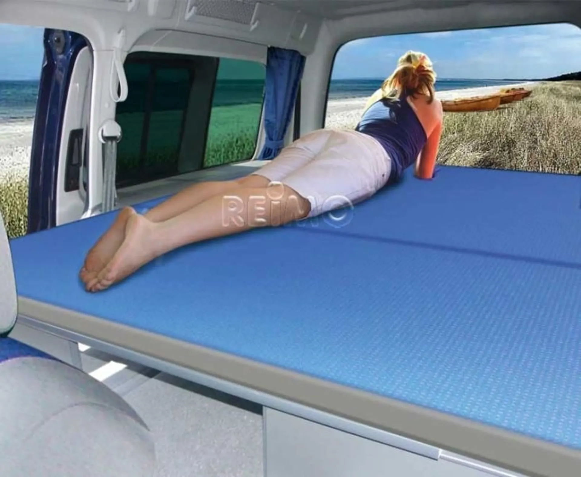 VW Caddy Maxi Bettsystem mit Polstern und Bezügen
