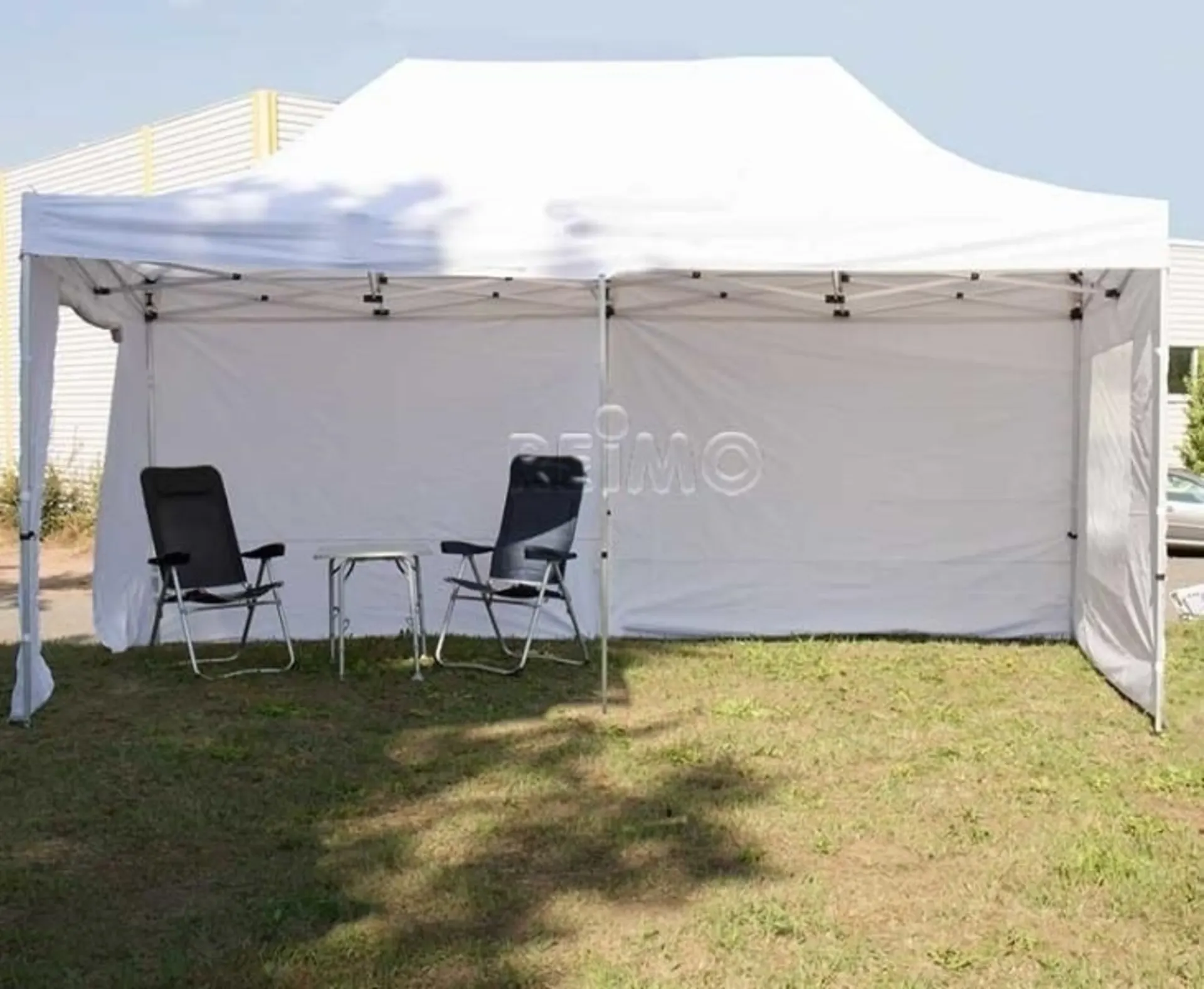 Zeltpavillon weiss Gr.3x6m, Alu-Gestell