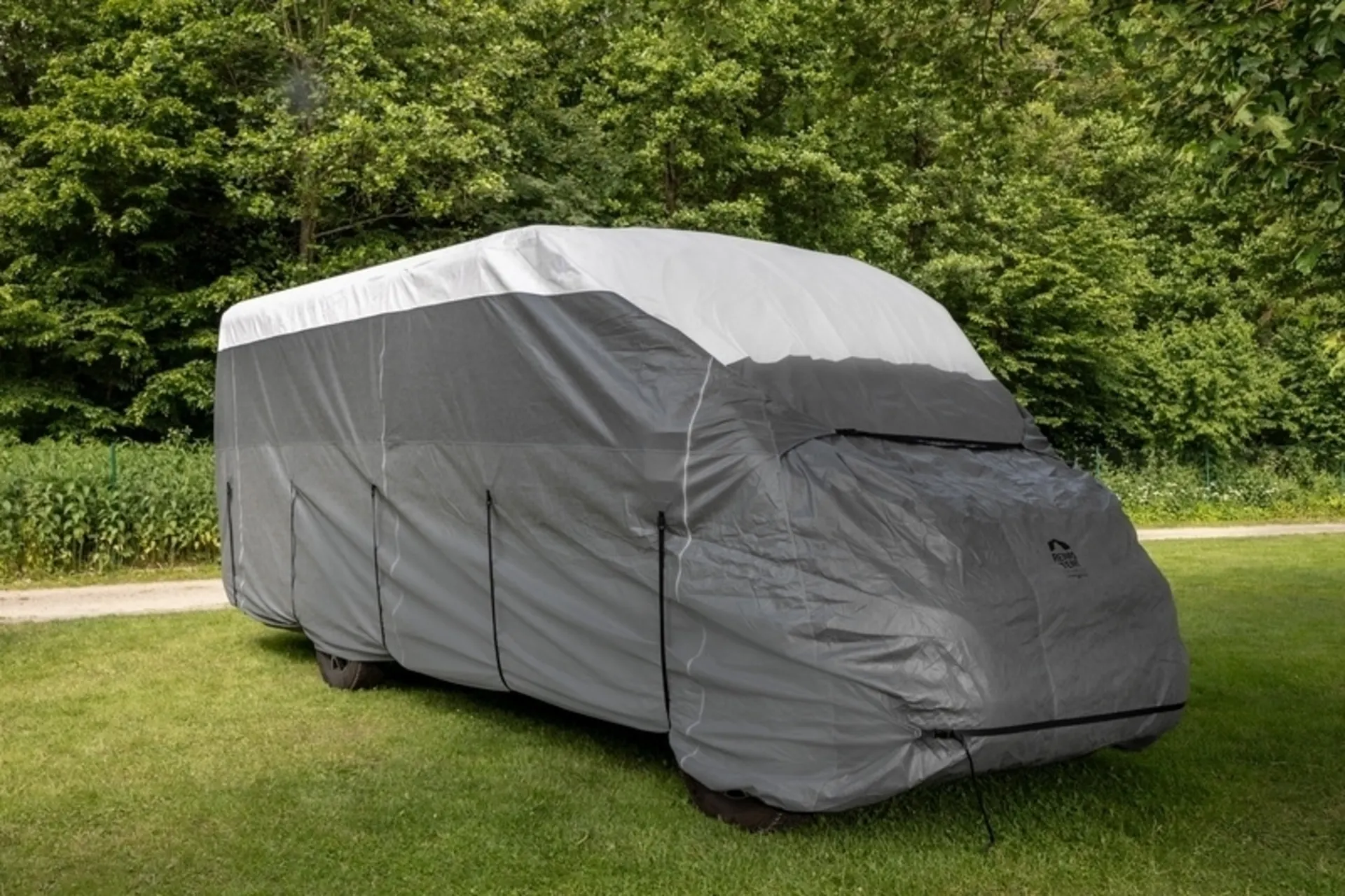 Reisemobil Schutzhülle L700cm B240cm H270cm, grau, TYVEK