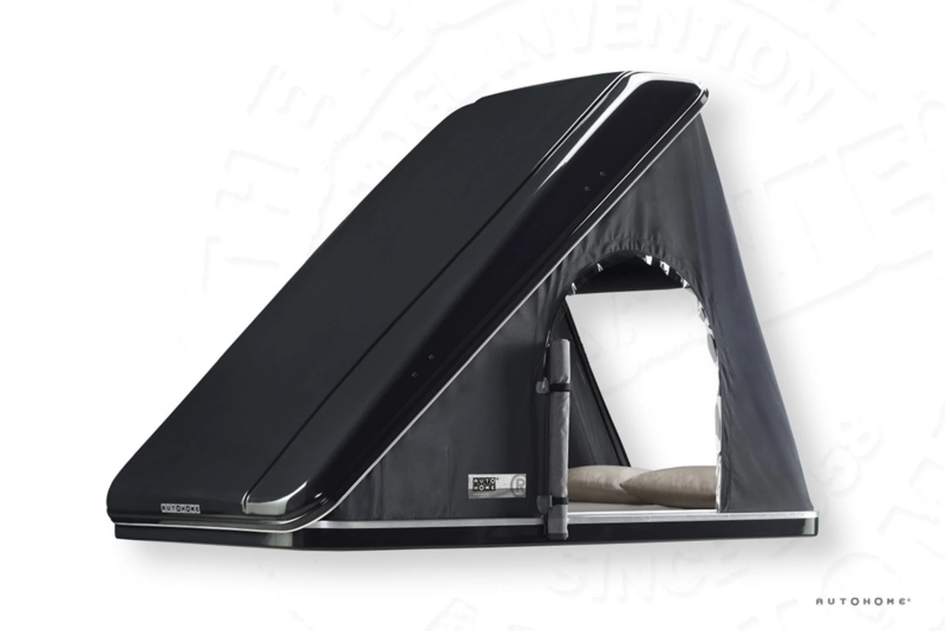 AUTOHOME Hartschalen-Dachzelt COLUMBUS VARIANT - LARGE- Black Storm AUTOHOME Hartschalen-Dachzelt COLUMBUS VARIANT - LARGE- Black Storm