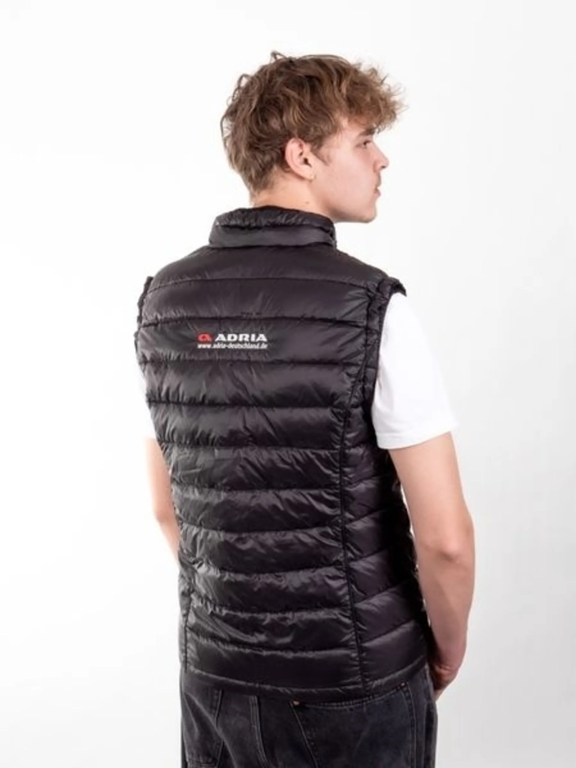 Adria Herrenweste schwarz Grösse M