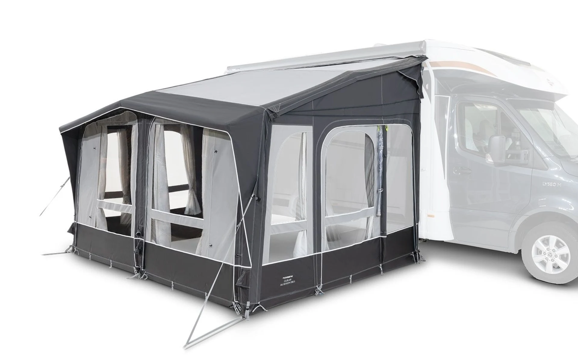 Dometic Club AIR All-Season 390 S Aufblasbares Ganzjahresvorzelt Breite 3,9 m Höhe 235 – 265 cm