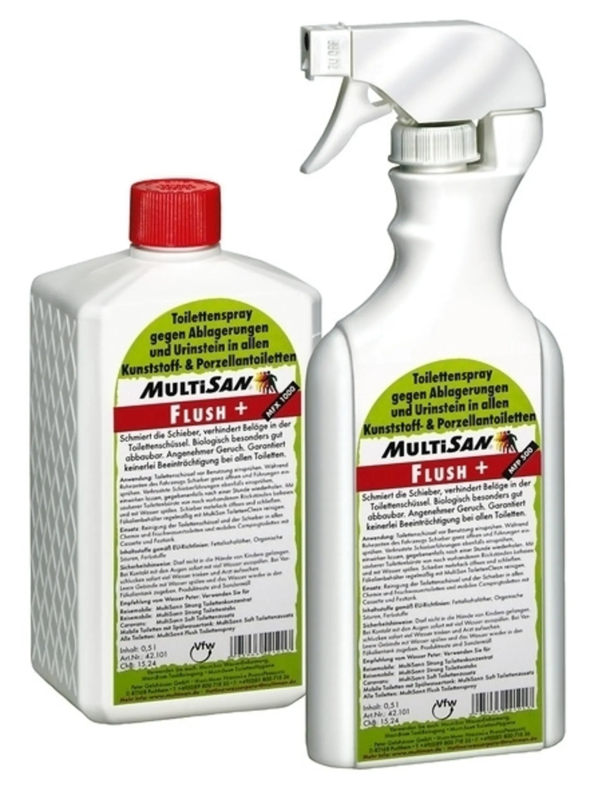 MultiSan Flush+ WC-Spray, 500ml MultiSan Flush+ WC-Spray, 500ml