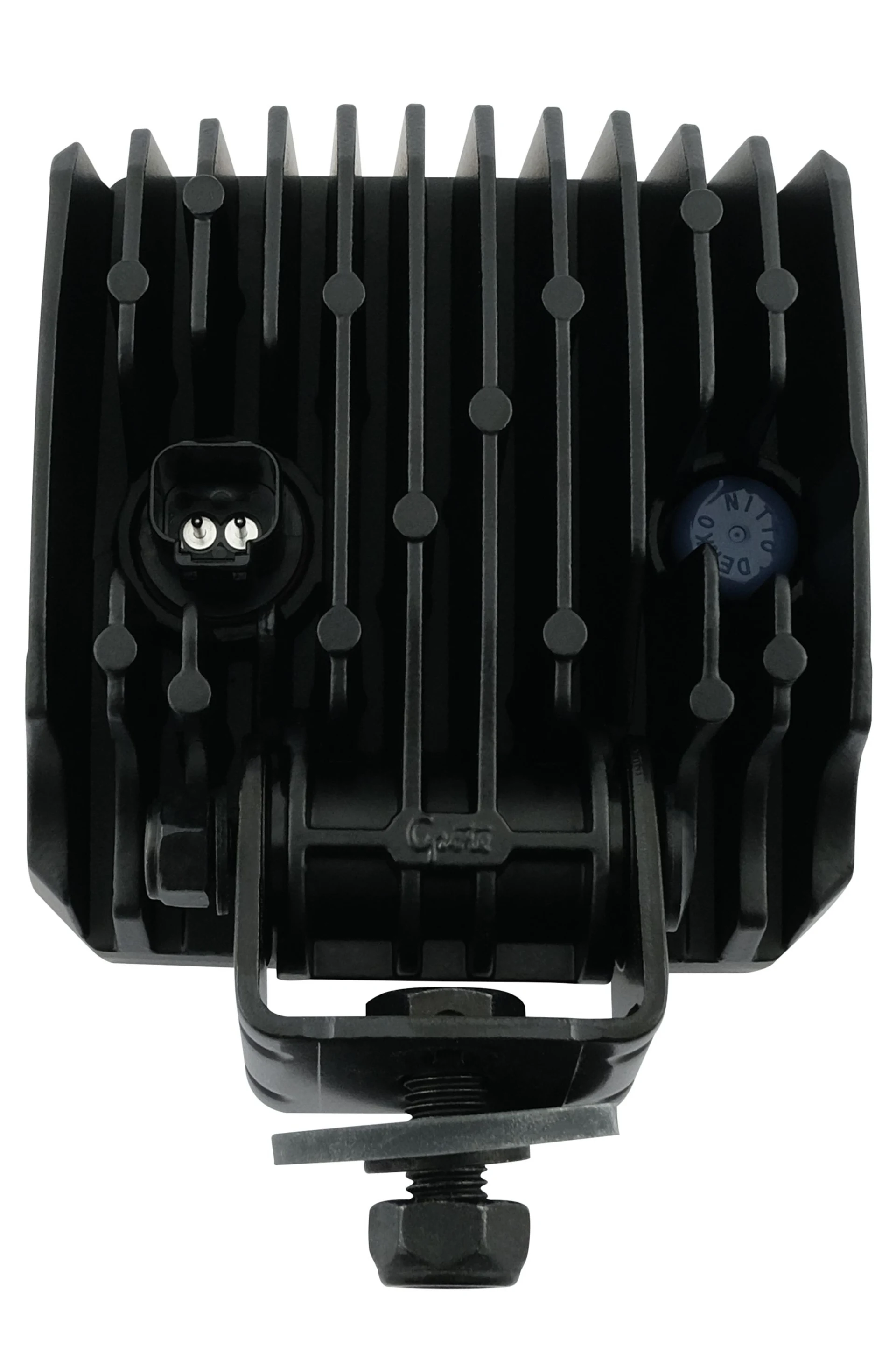 Grands projecteurs de travail LED 12/24 V (allemand) 110 x 110 mm, 4 800 lumens, IP69K, faisceau large