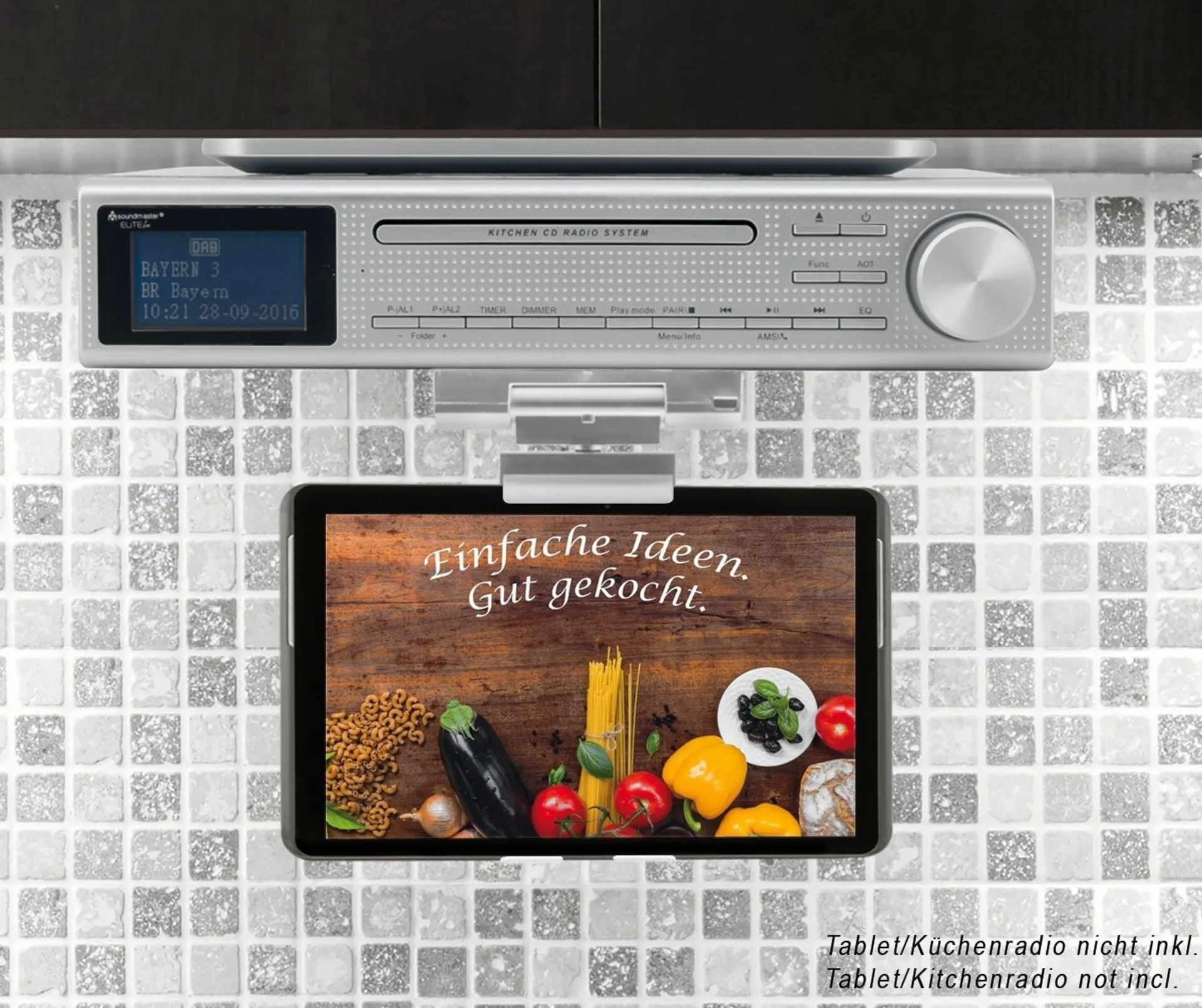 Soundmaster Smartphone / Tablet Halterung für Elit