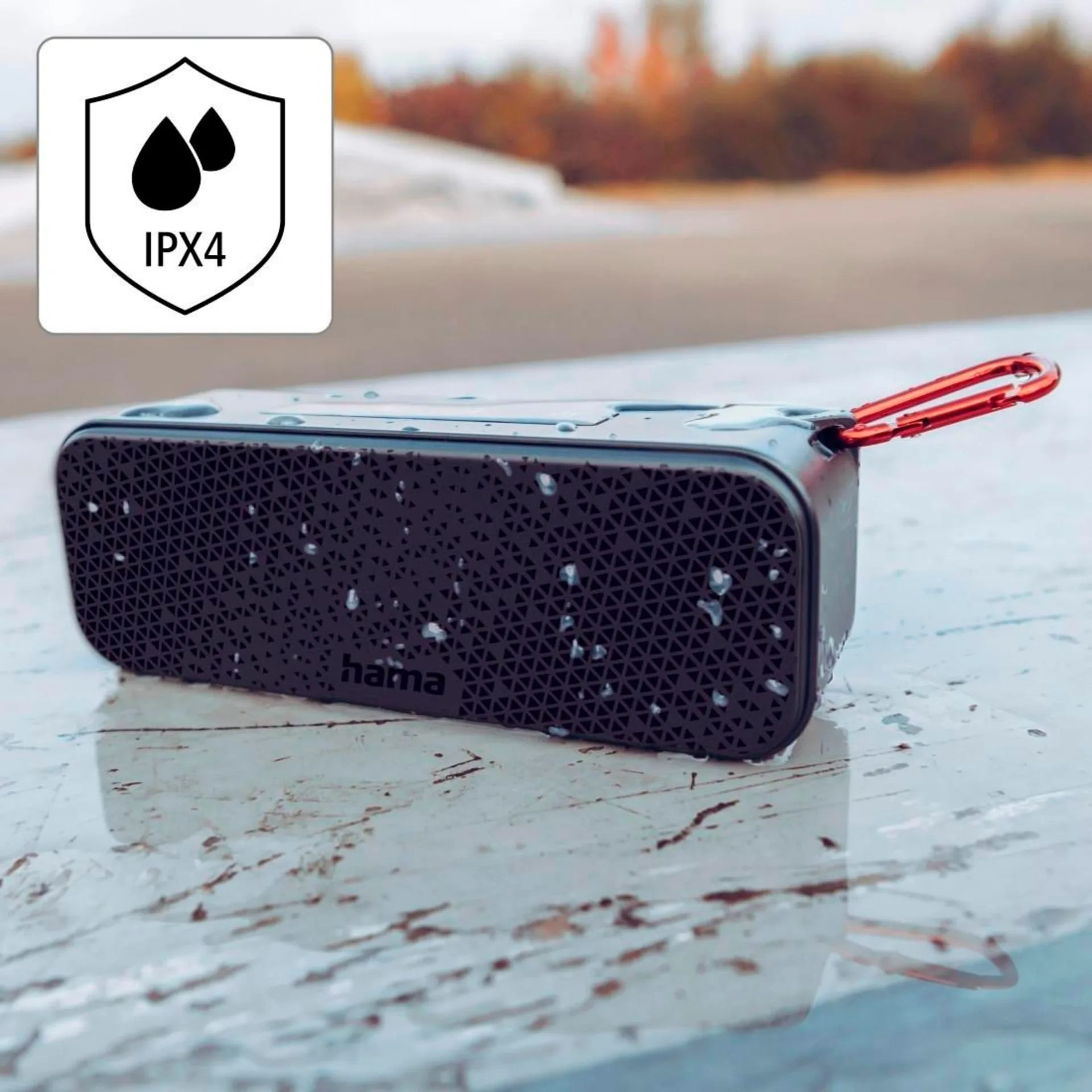 Hama PowerBrick 2.0 Bluetooth Lautsprecher 8 W schwarz Hama PowerBrick 2.0 Bluetooth Lautsprecher 8 W schwarz