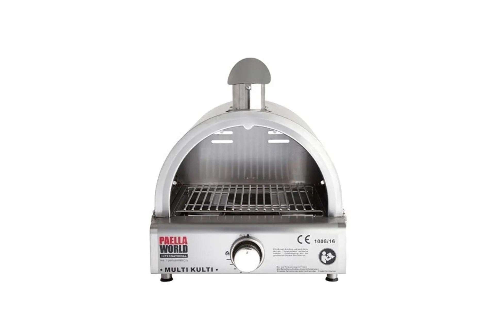 All Grill Multi Kulti Set 3 mit Zündsicherung Pizzahaube und Pizzastein