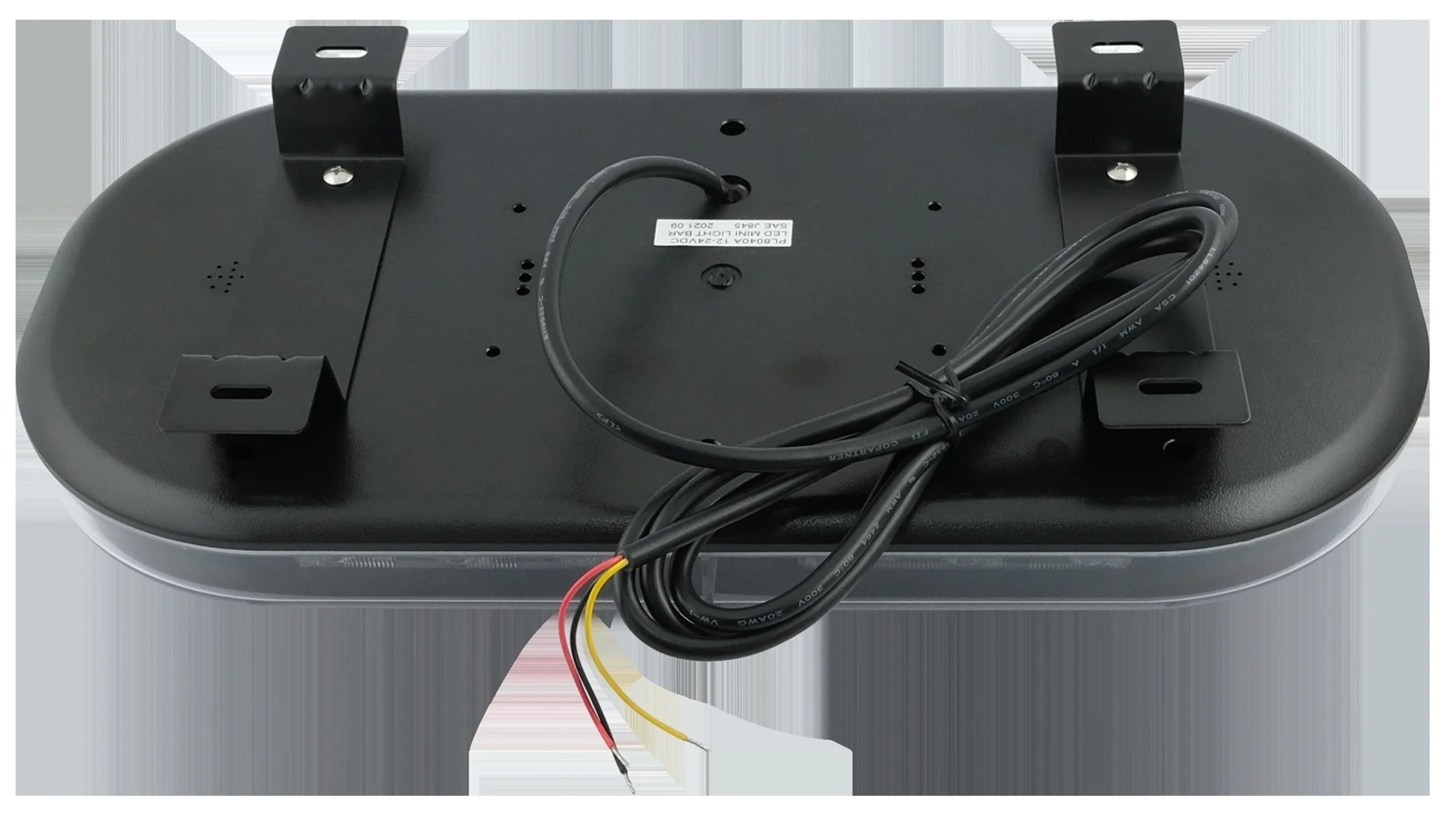 LED-Dachbalken 400 mm 12/24 V transparent Gelb 400 x 200 x 40 (57) mm, Festmontage
