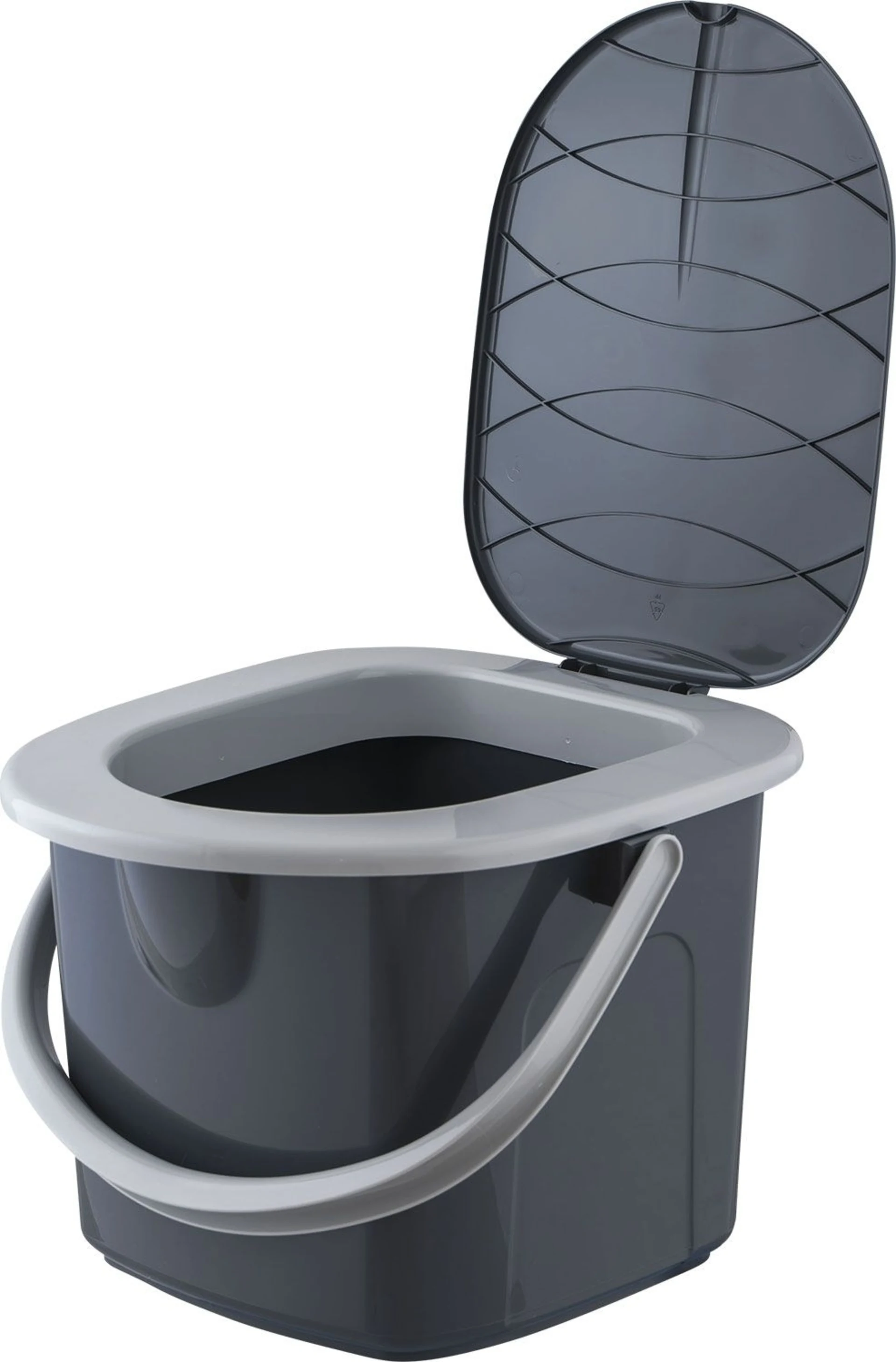 BranQ Tragbare Camping Toilette 15,5 Liter
