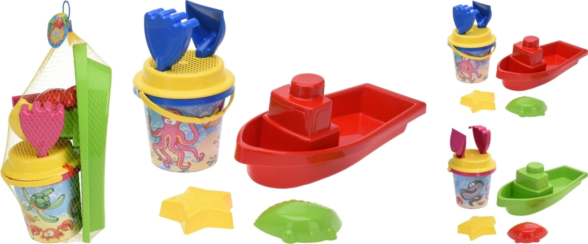 Strandspielzeug Set - 7-teilig